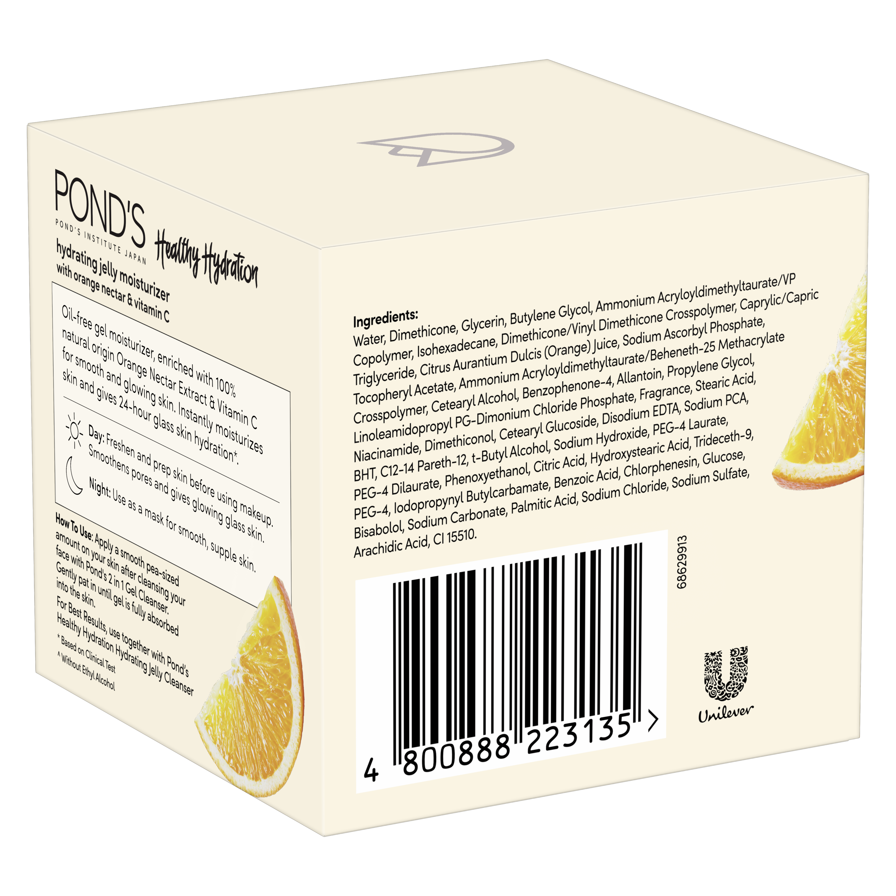 POND’S Healthy Hydration Orange Nectar Hydrating Jelly Moisturizer