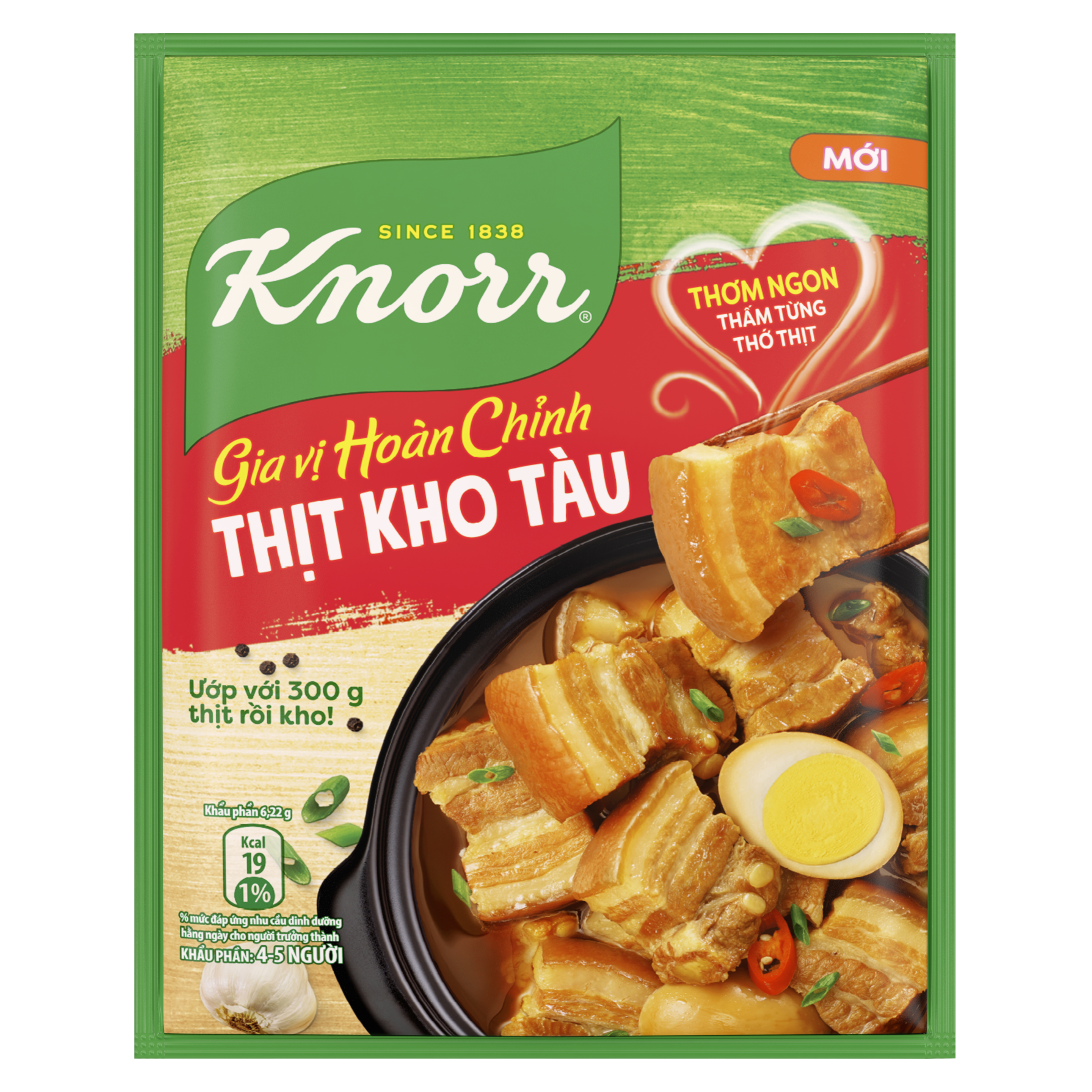 Gia vị Hoàn Chỉnh Knorr Thịt Kho Tàu