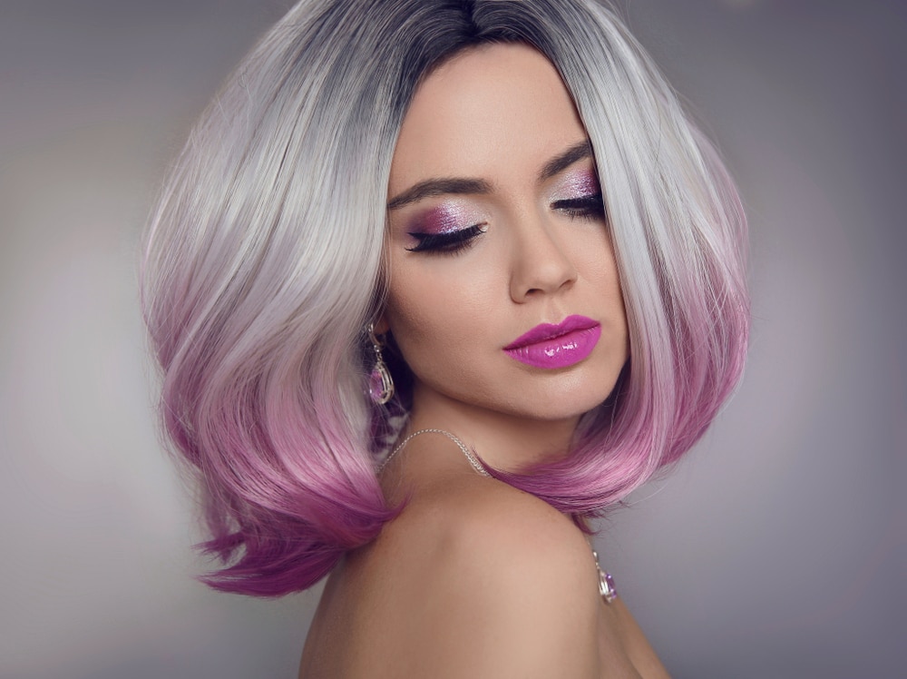 silver purple