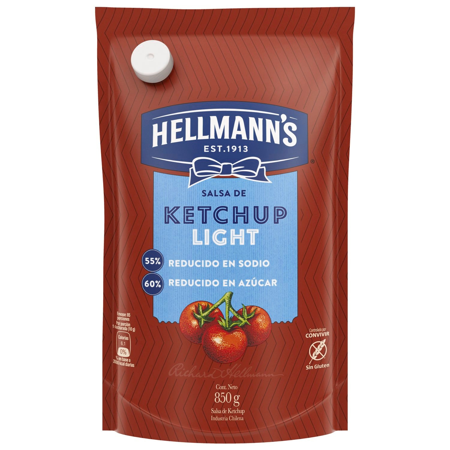 Ketchup Hellmann´s Light Doypack