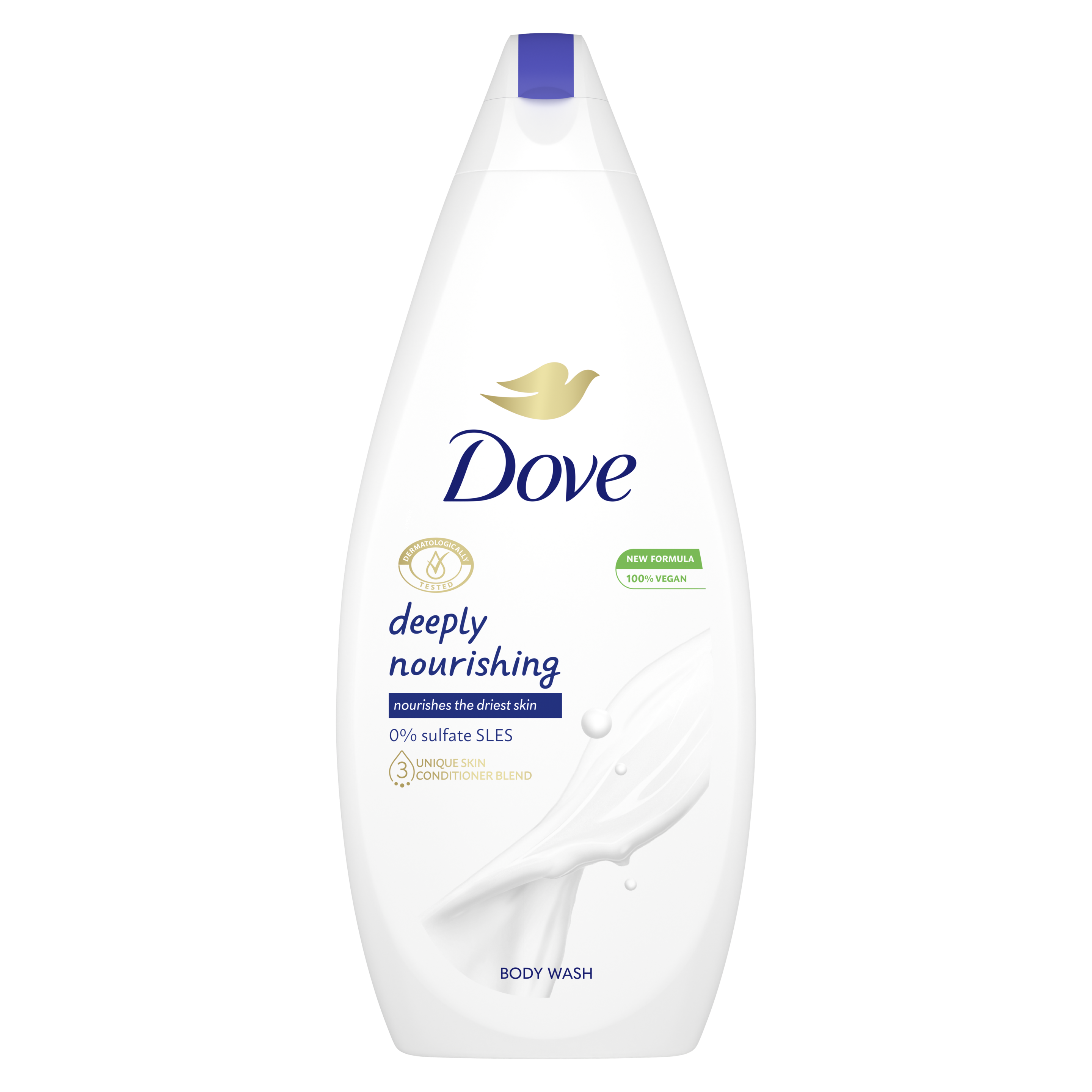 Dove Original Shower Gel - Nourishing & Moisturizing Shower Cream Gel