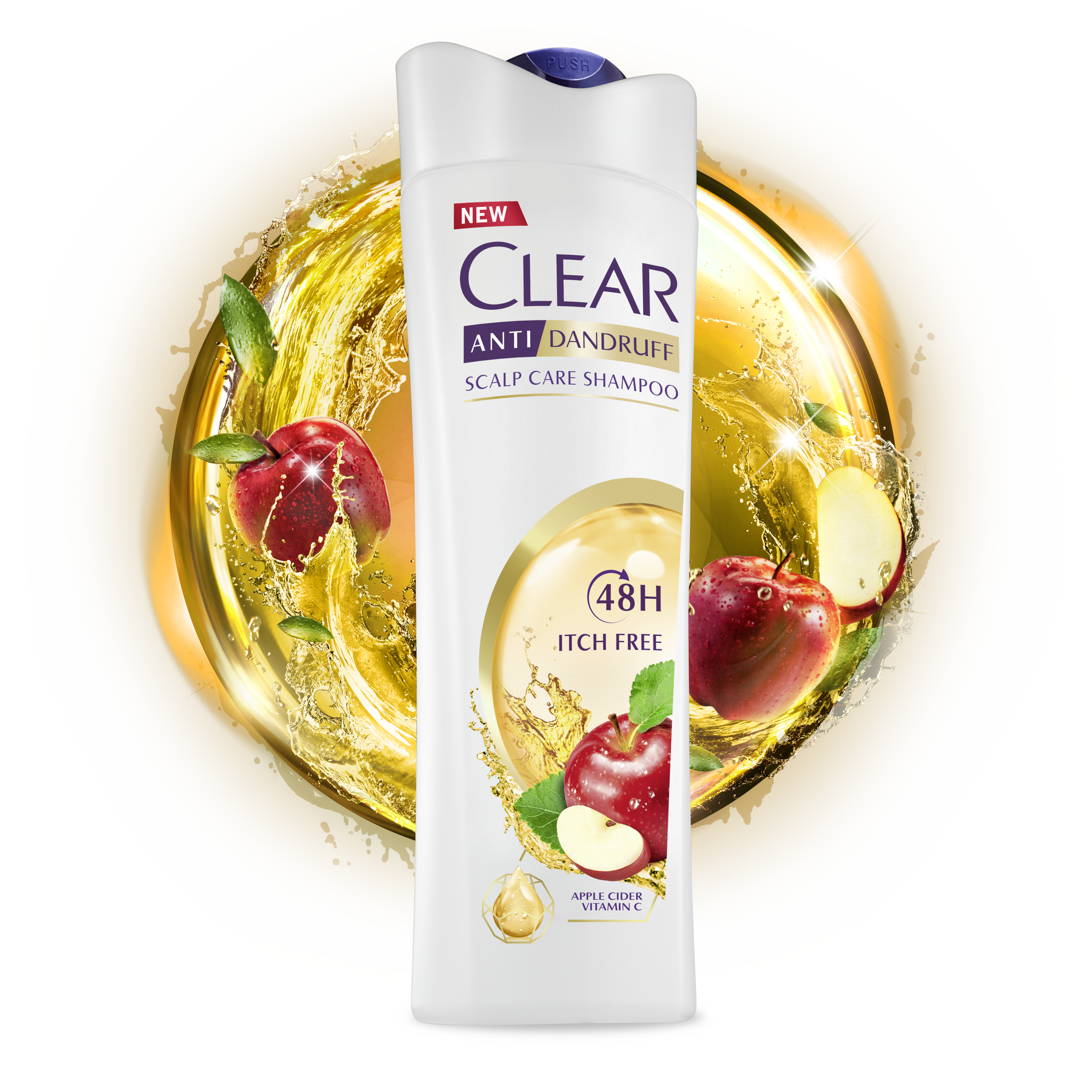 CLEAR 48HR Itch-Free Anti-Dandruff Shampoo