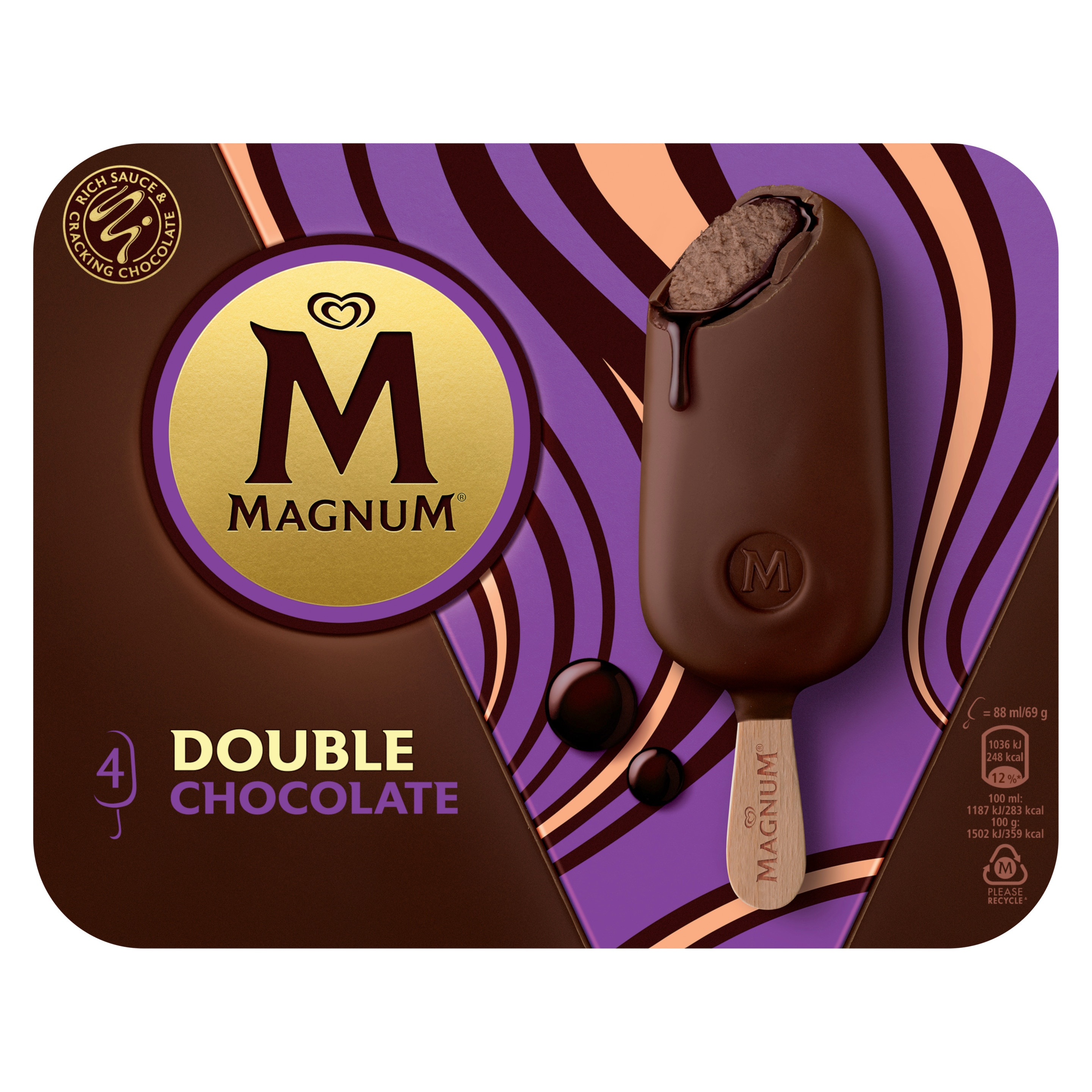 Magnum Double Chocolate 88ml 4MP
