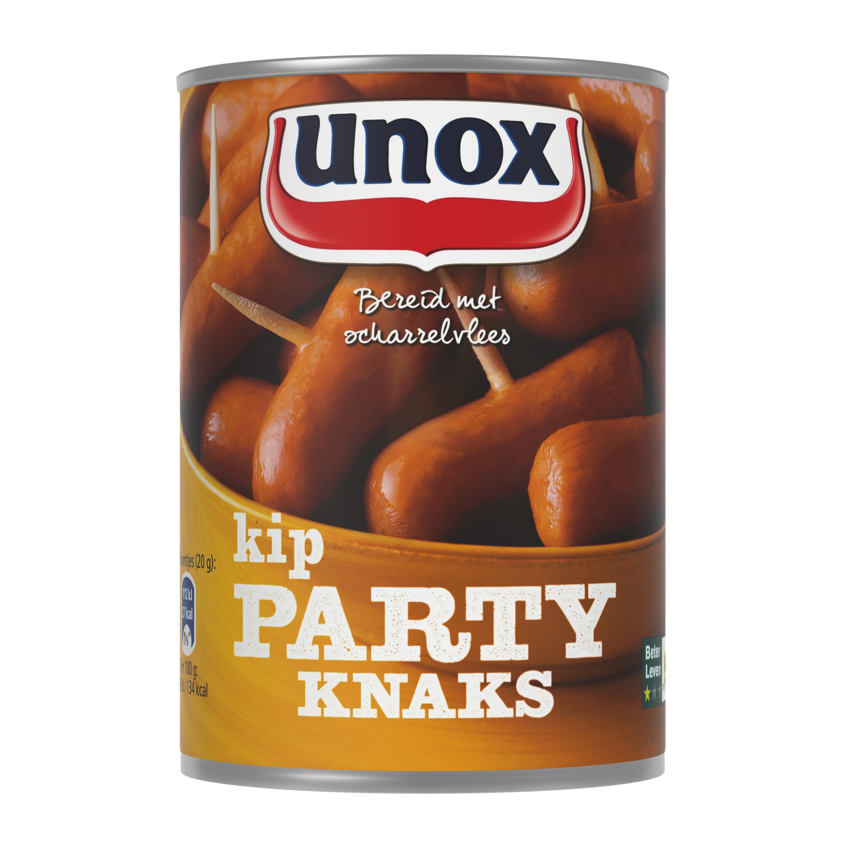 Unox  Worst Knaks Kip Party 400 g