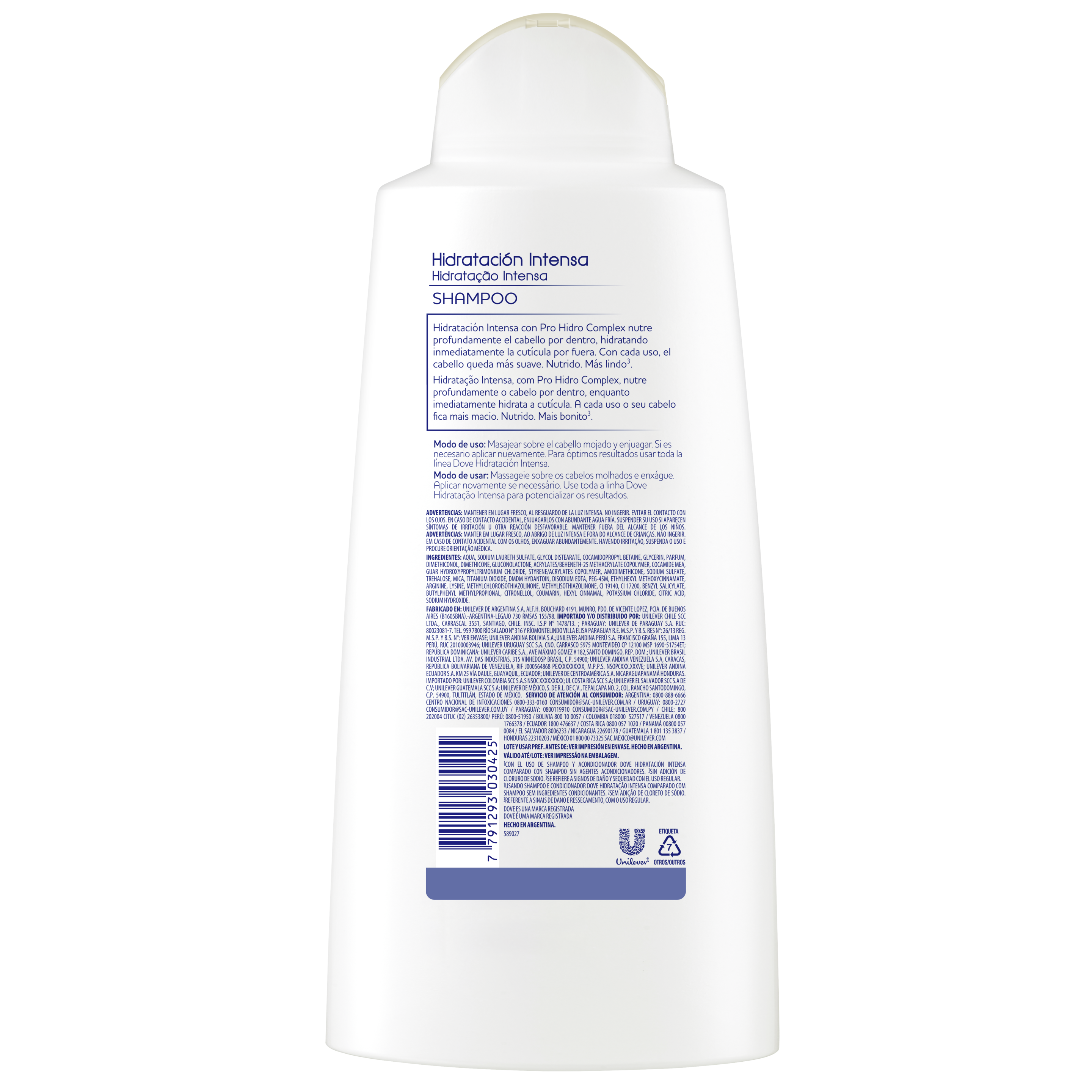 Shampoo Hidratación Intensa