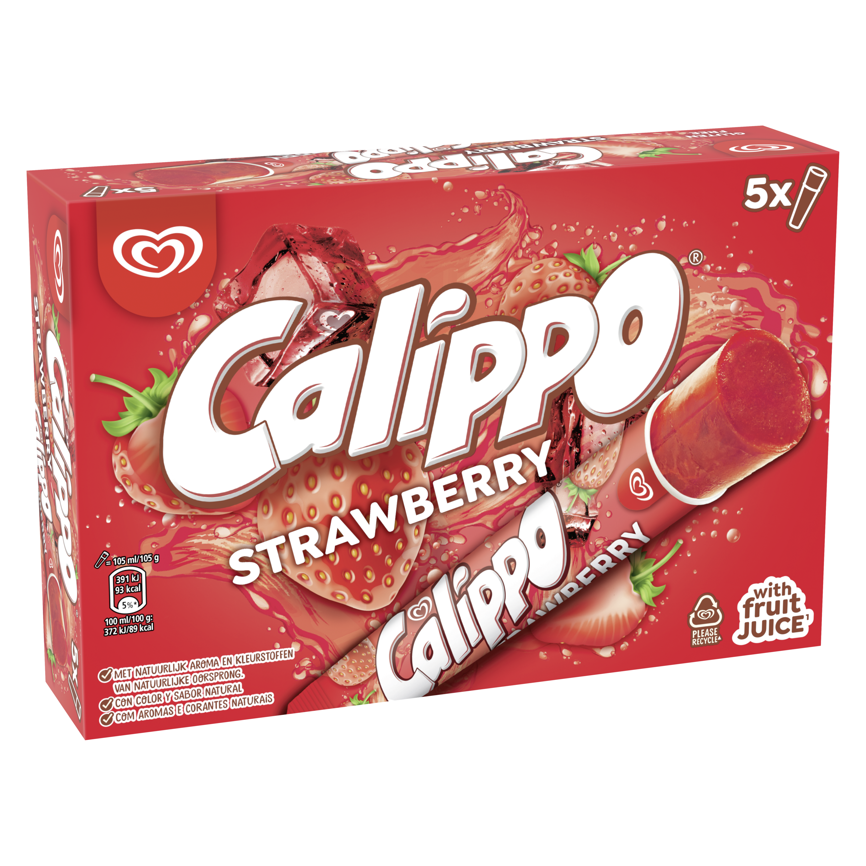 Multipack Calippo Strawberry