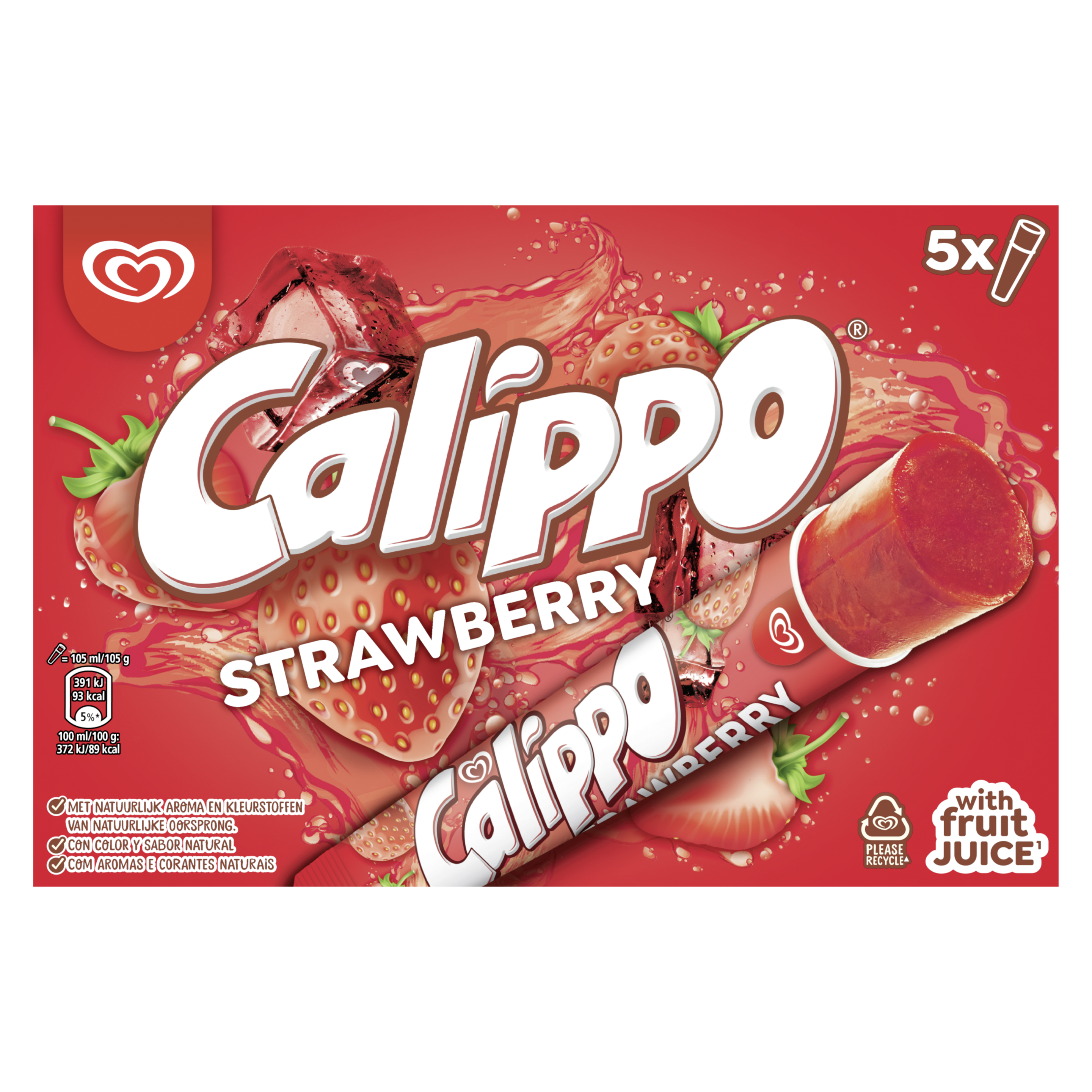 Calippo Fresa x 5