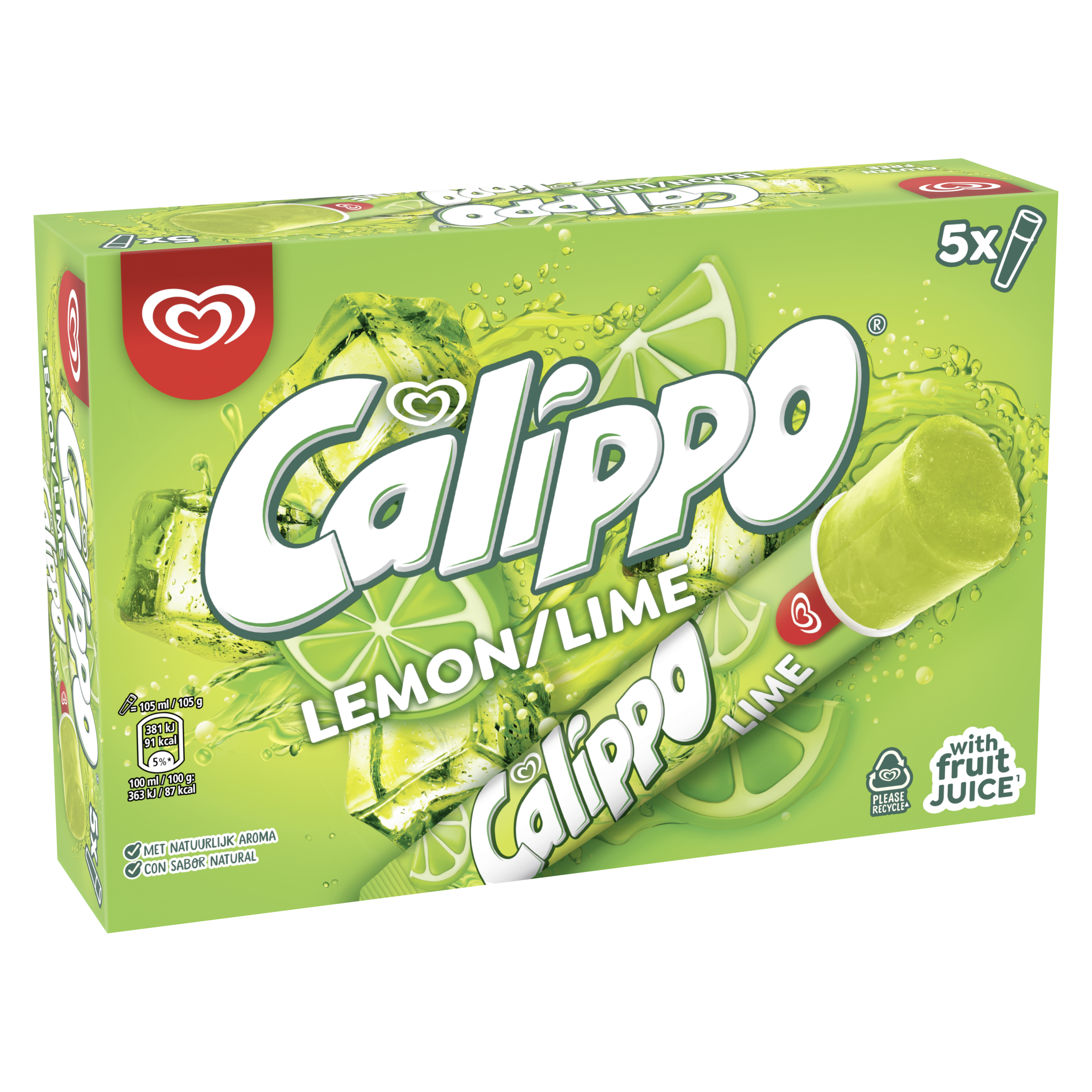 Calippo Lima-Limón x 5