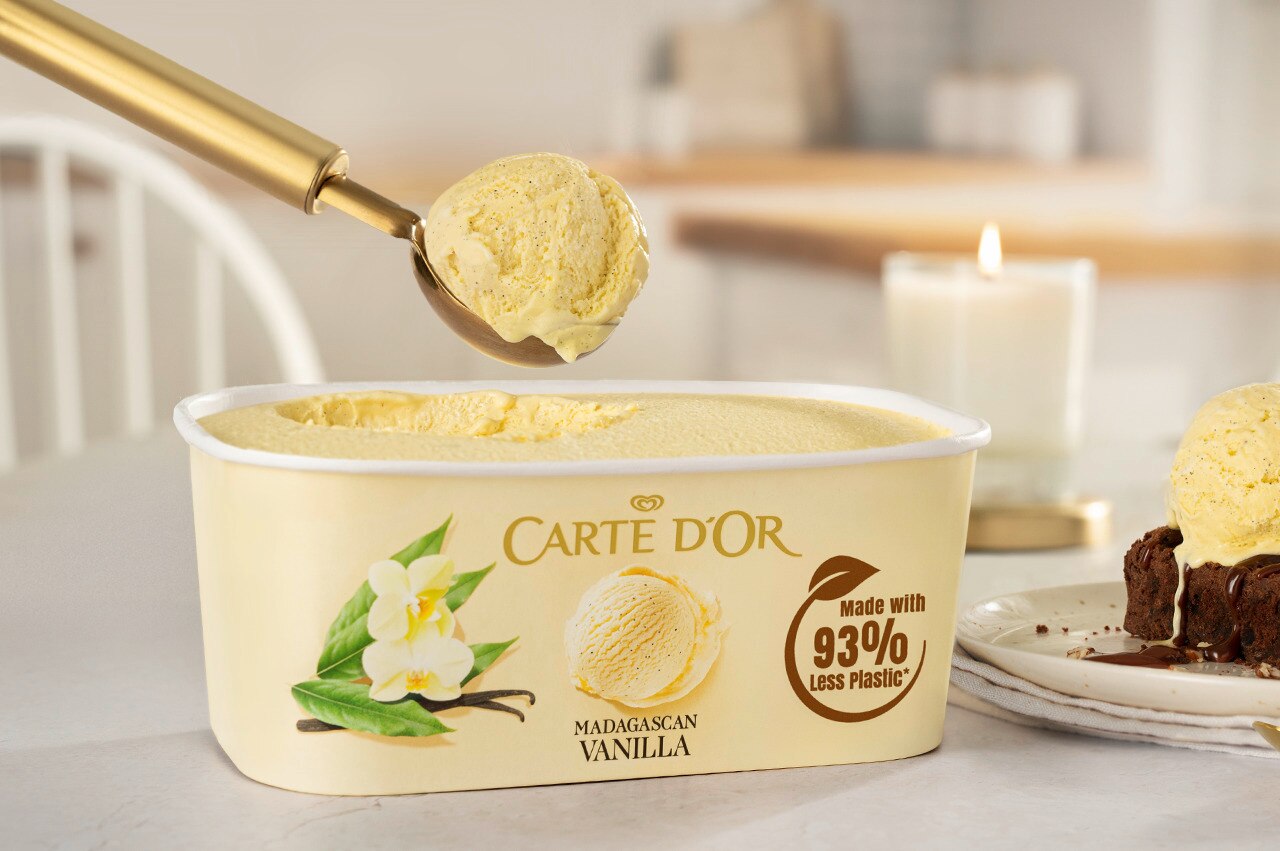 Image of Carte D'or tub with vanilla ice cream 