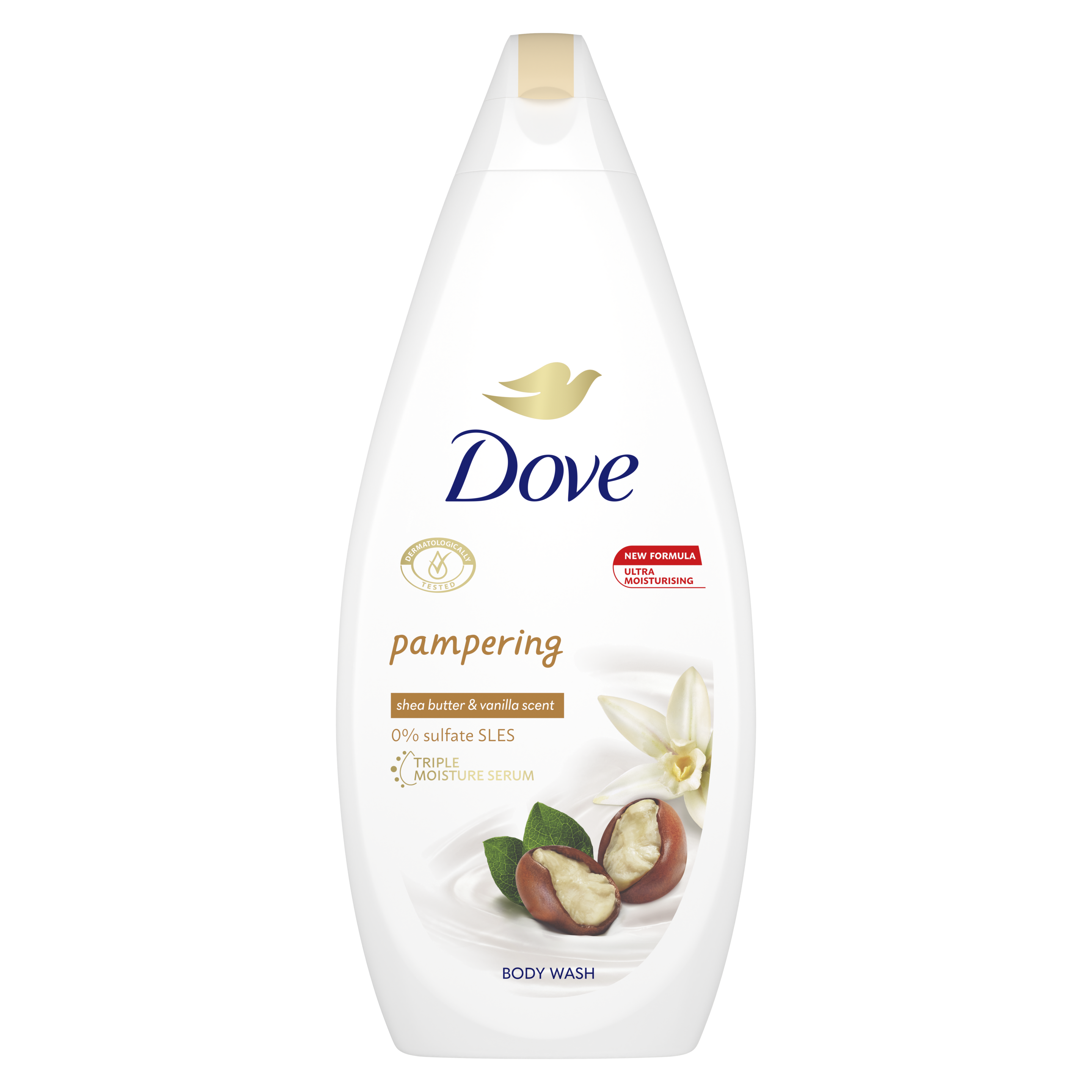 Dove Pampering Body Wash with Shea Butter and Warm Vanilla 720ml