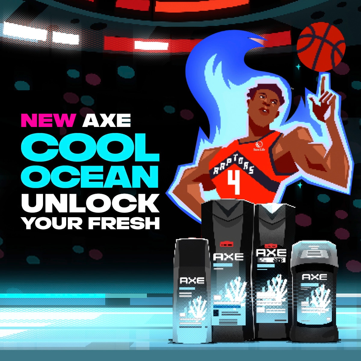 Nouvelle collection AXE Cool Ocean