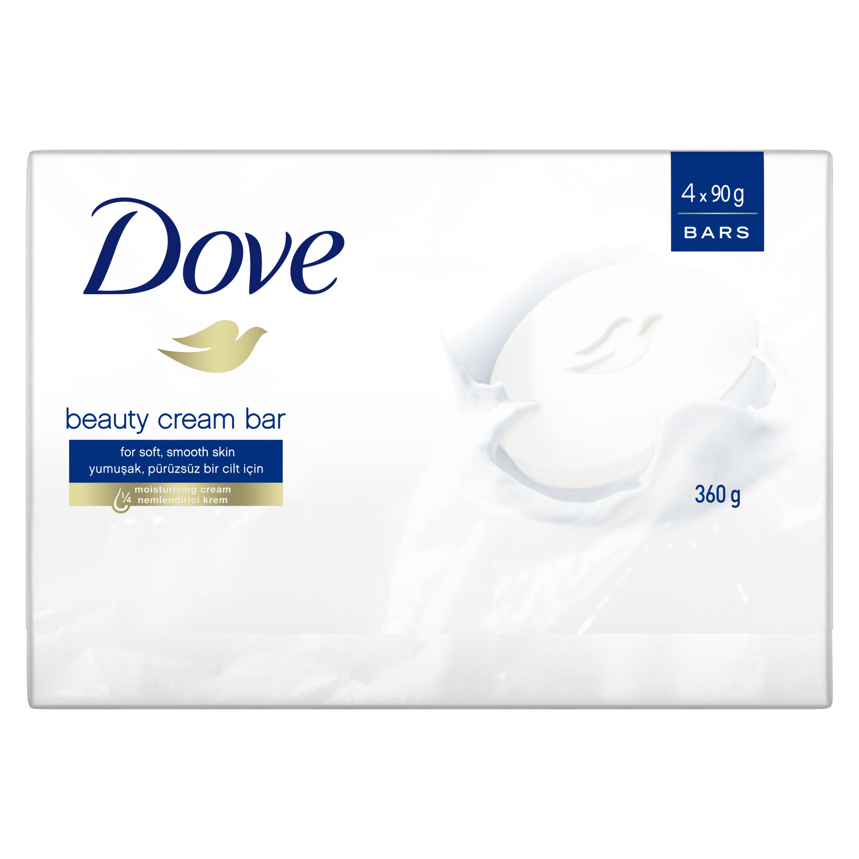 Dove Cream Bar 4x90gr
