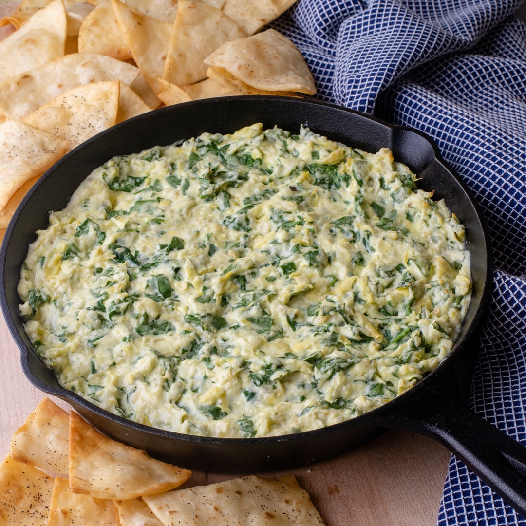 Baked Spinach & Artichoke Dip