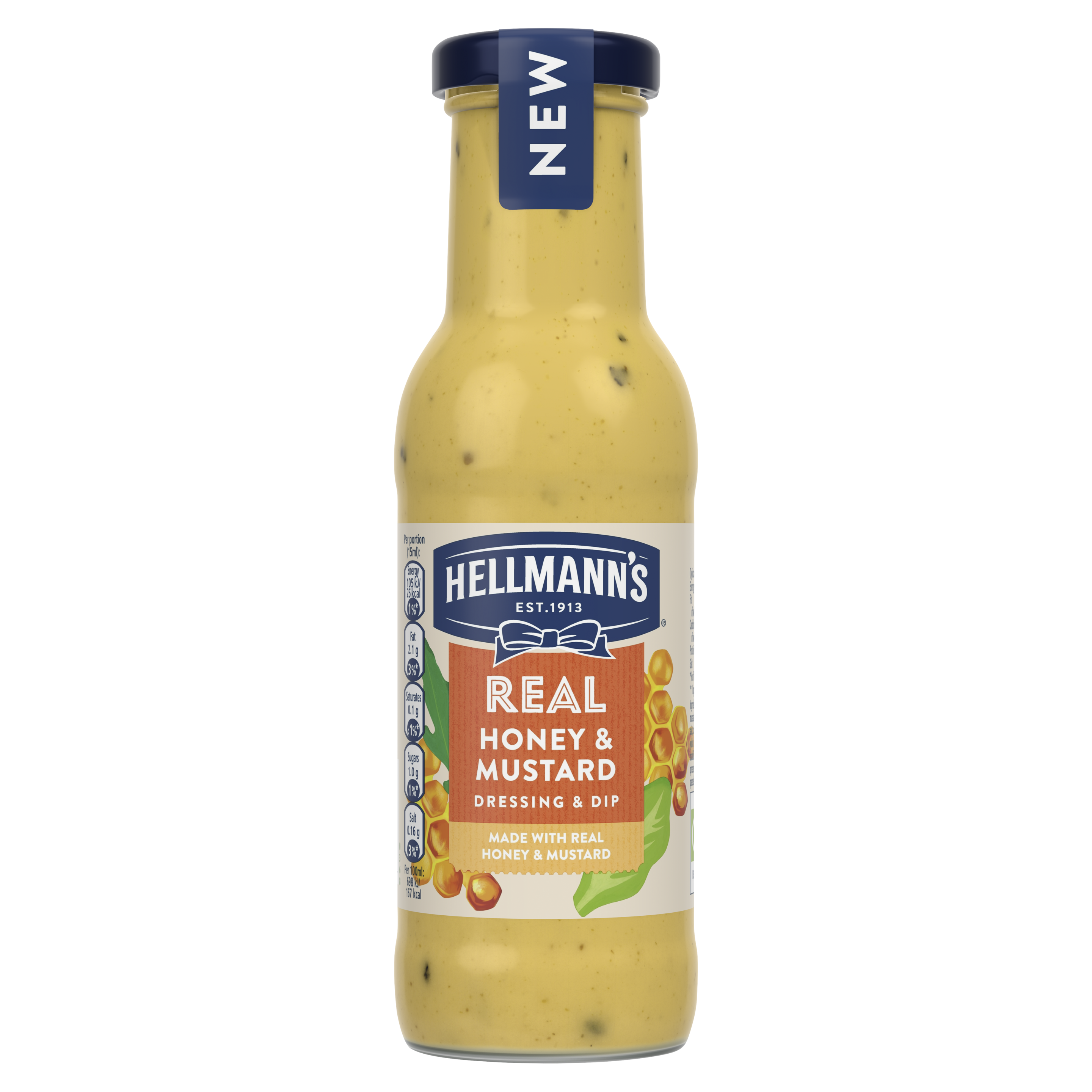 Hellmann's  Real Honey & Mustard Dressing & Dip 250 ml