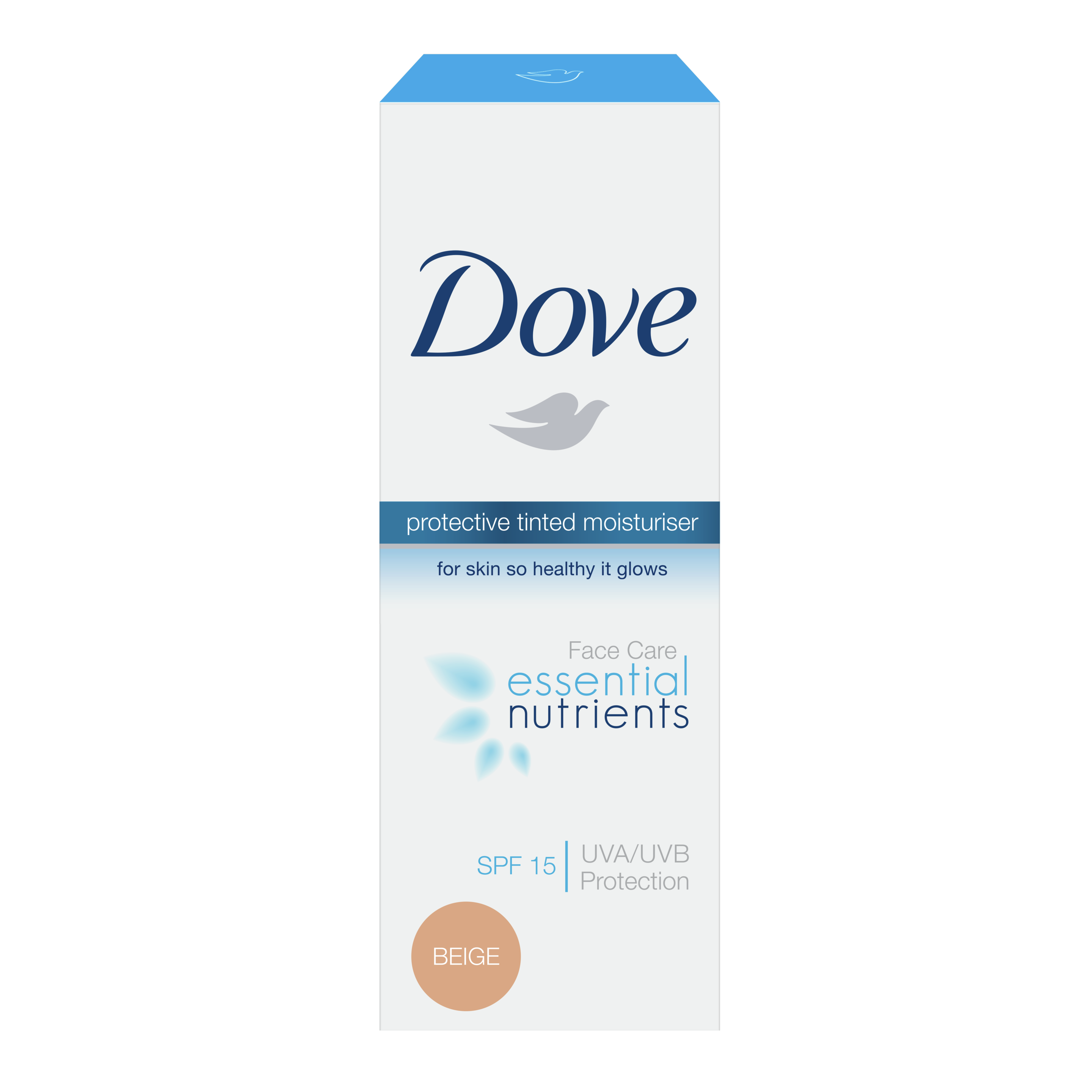 Essential Nutrients Tinted Moisturiser Beige SPF 15 Dove