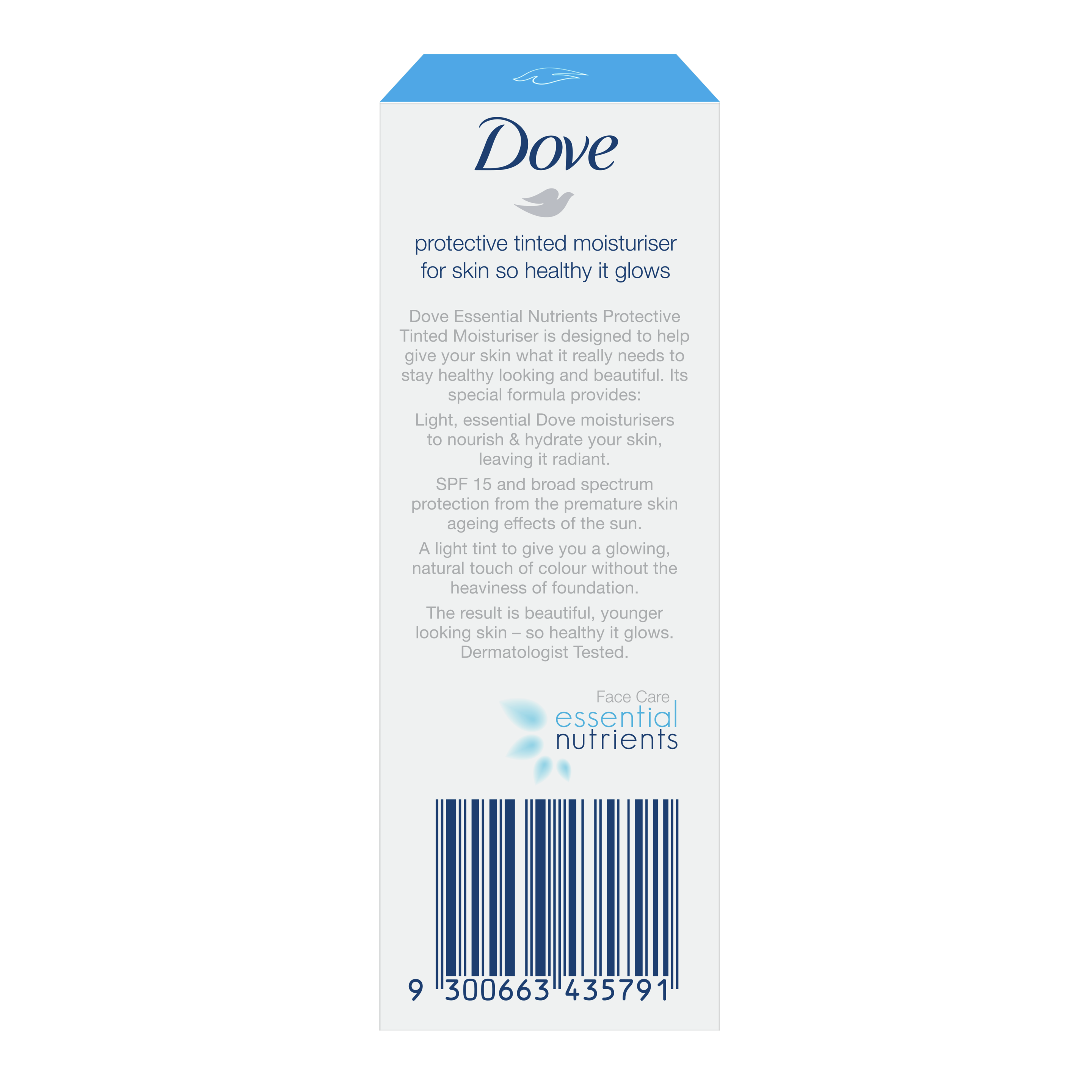 Essential Nutrients Tinted Moisturiser Beige SPF 15 Dove
