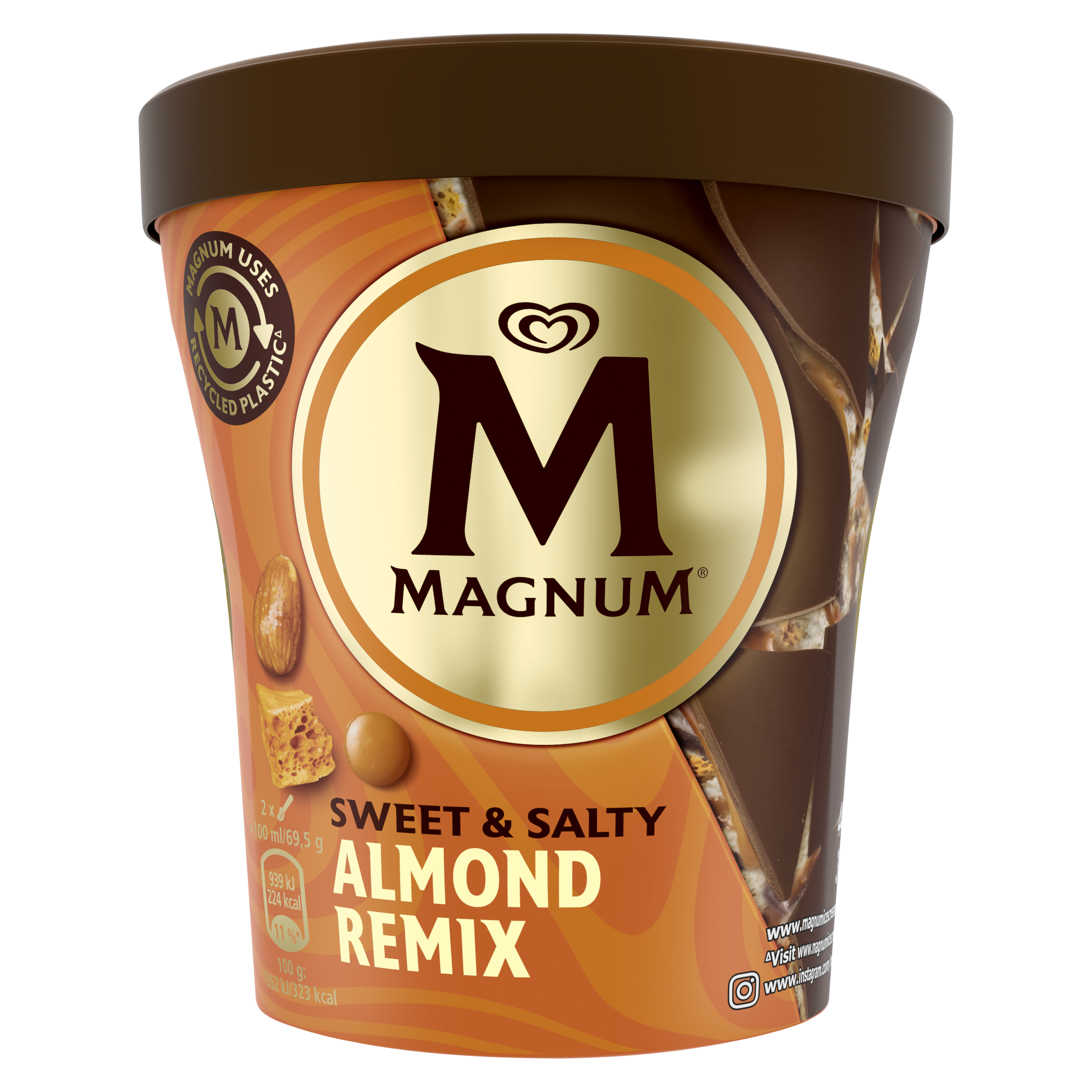 Magnum Remix Mandula-Karamelles