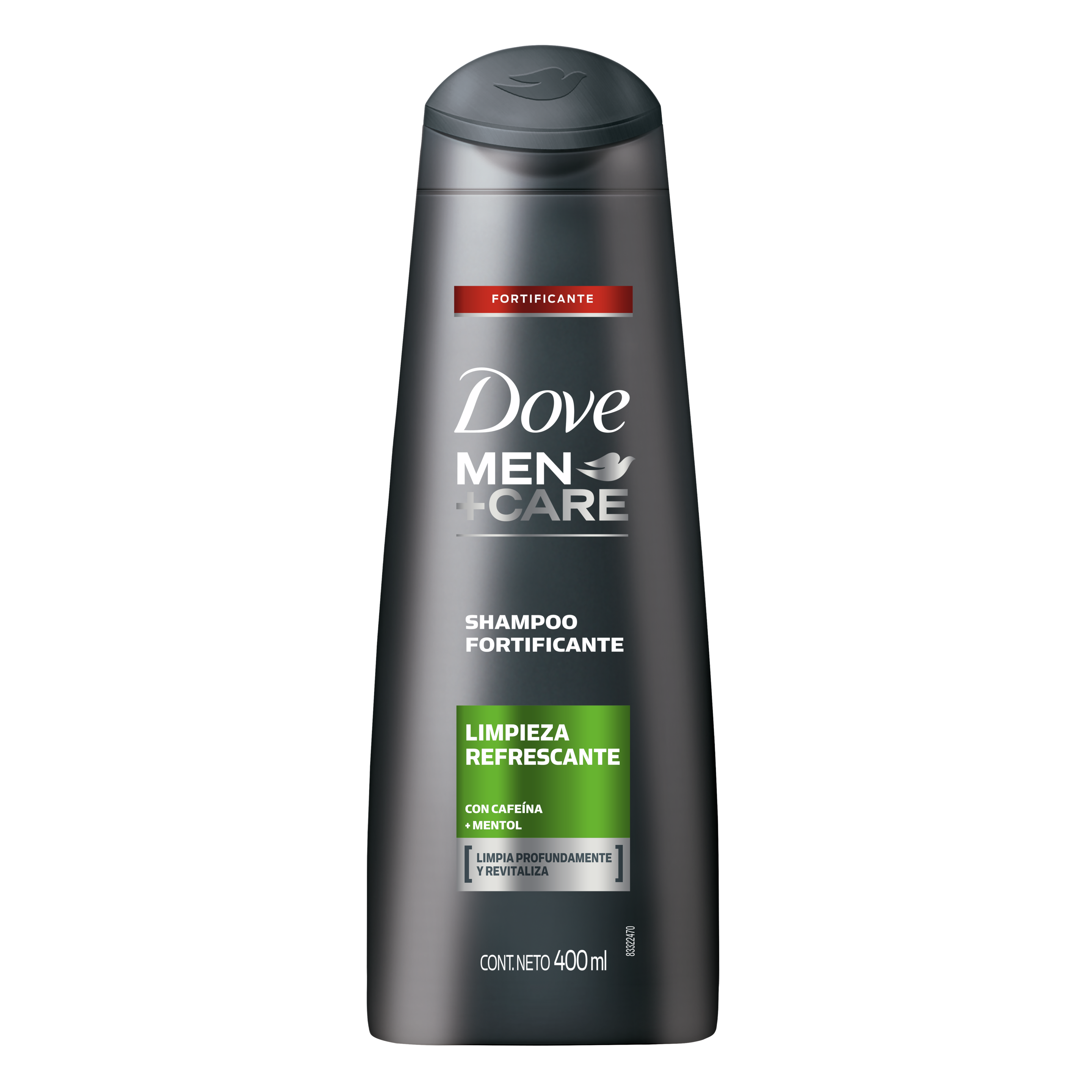 Dove Men+Care Shampoo Limpieza Refrescante 400ml