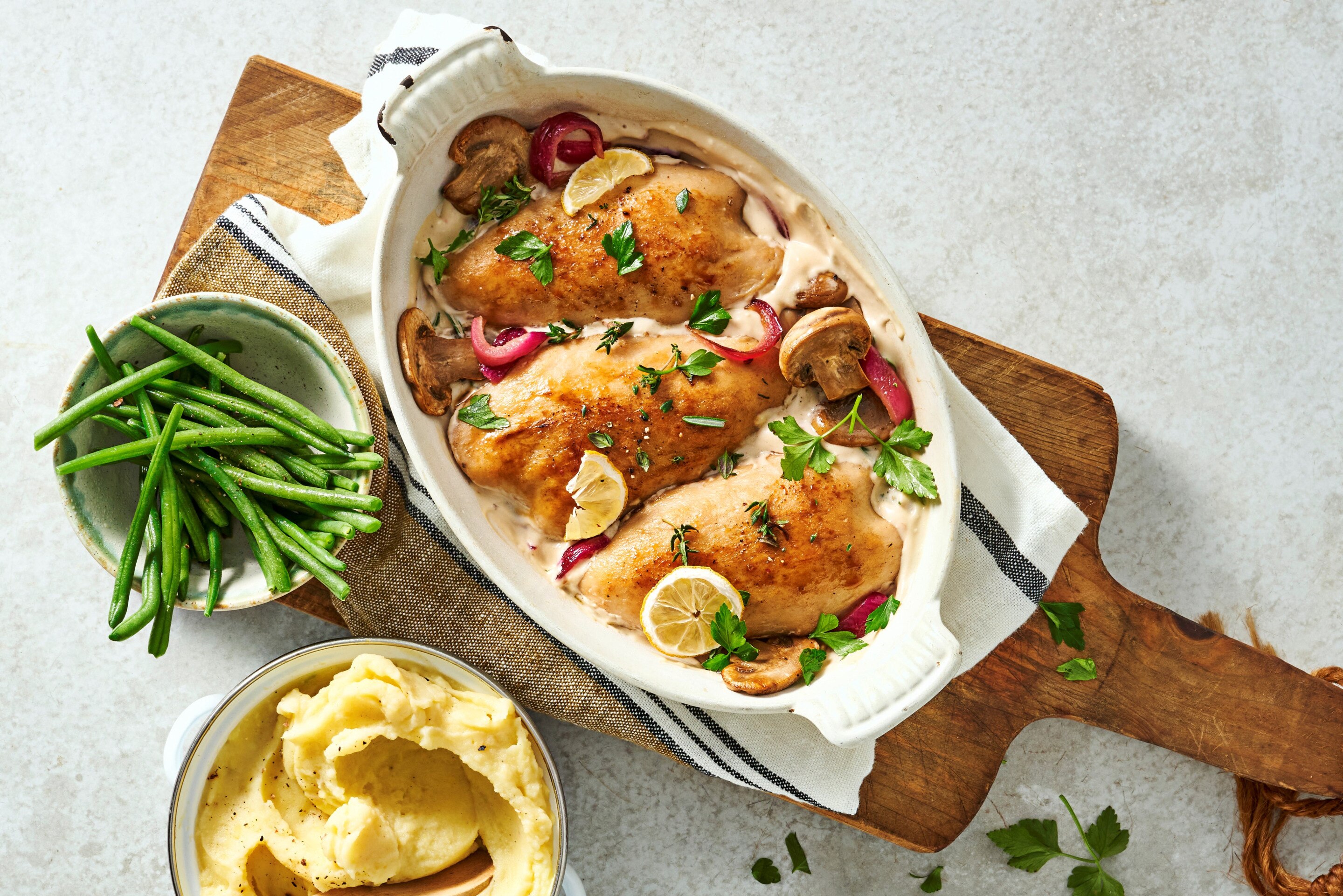 Unser zauberhaft zartes Chick-Eria Filet