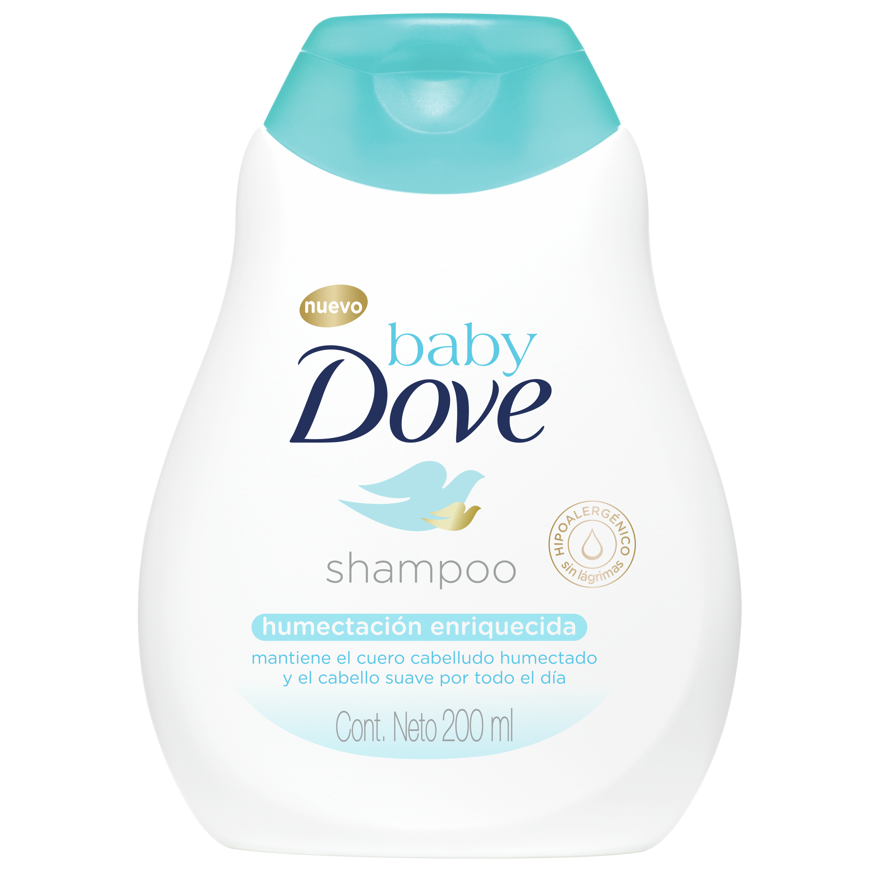 Baby Dove Shampoo Para Bebé Hidratación Enriquecida 200ml