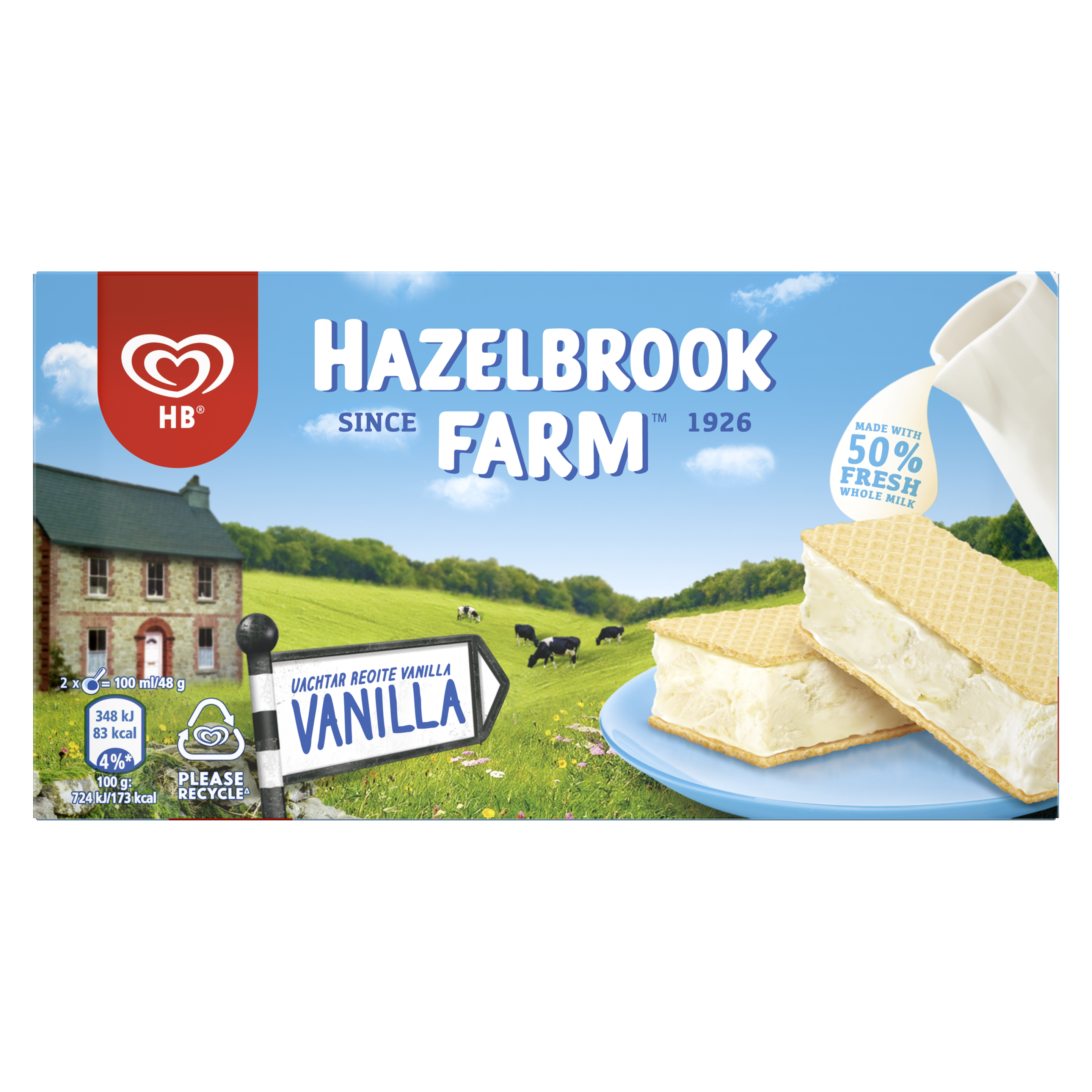 Hazelbrook Farm Vanilla Brick