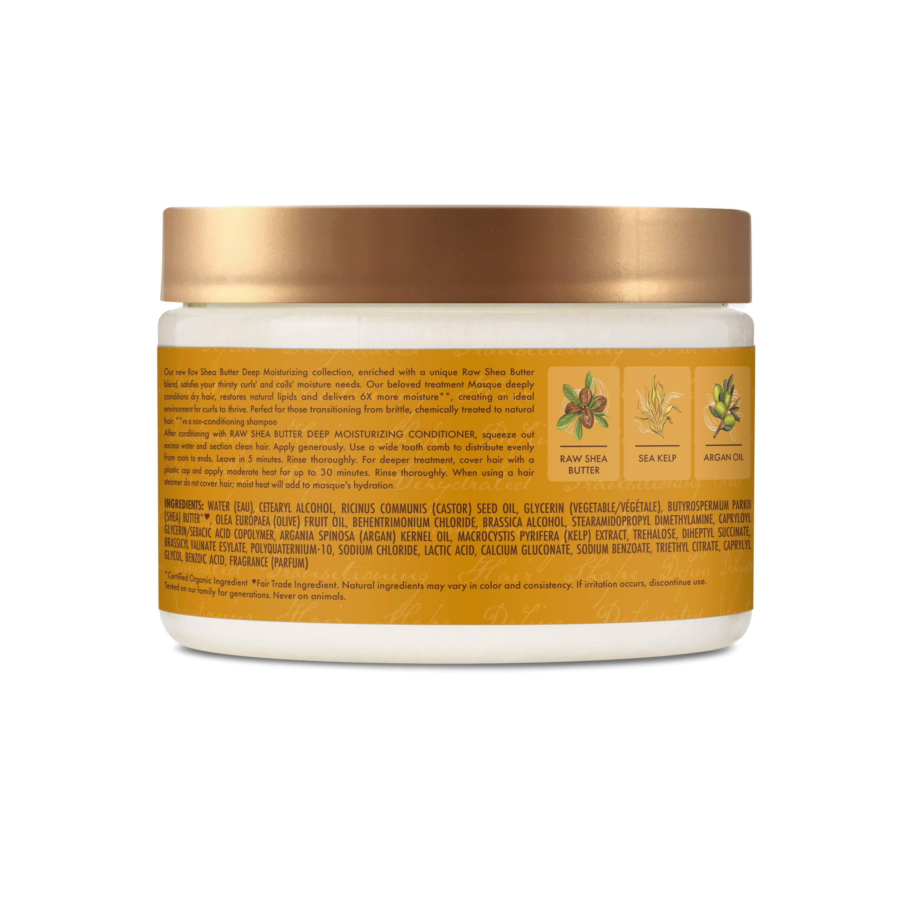 Raw Shea Butter Deep Moisturizing  Masque  115 oz