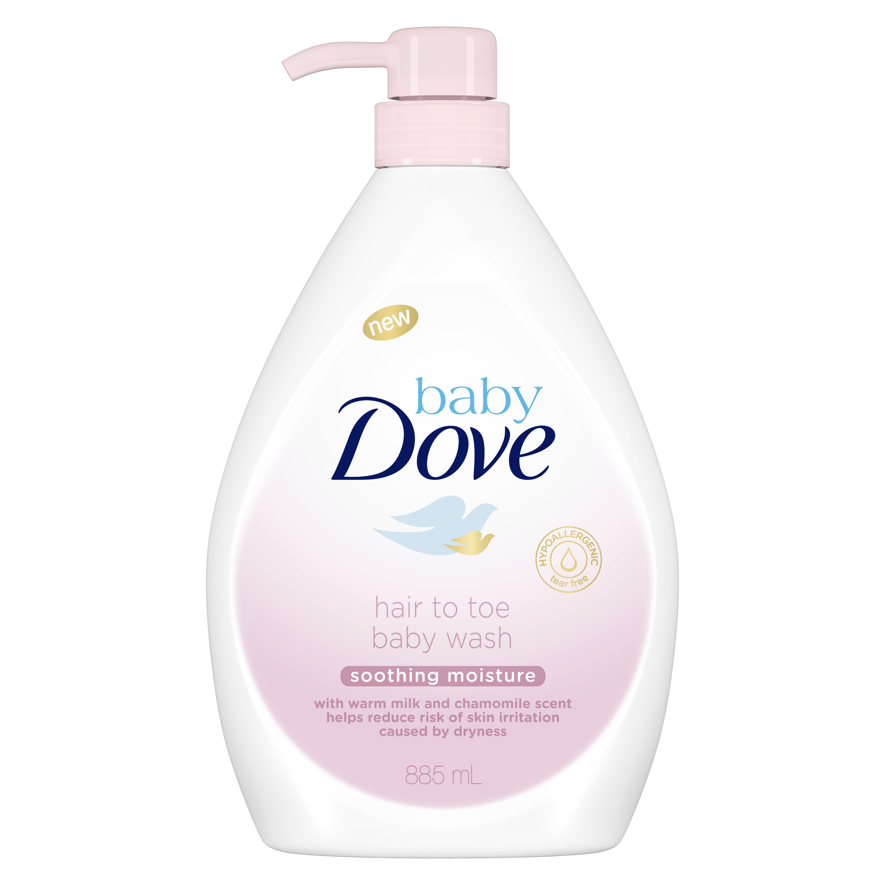 Baby Dove Hair To Toe Rich Soothing Moisture packshot