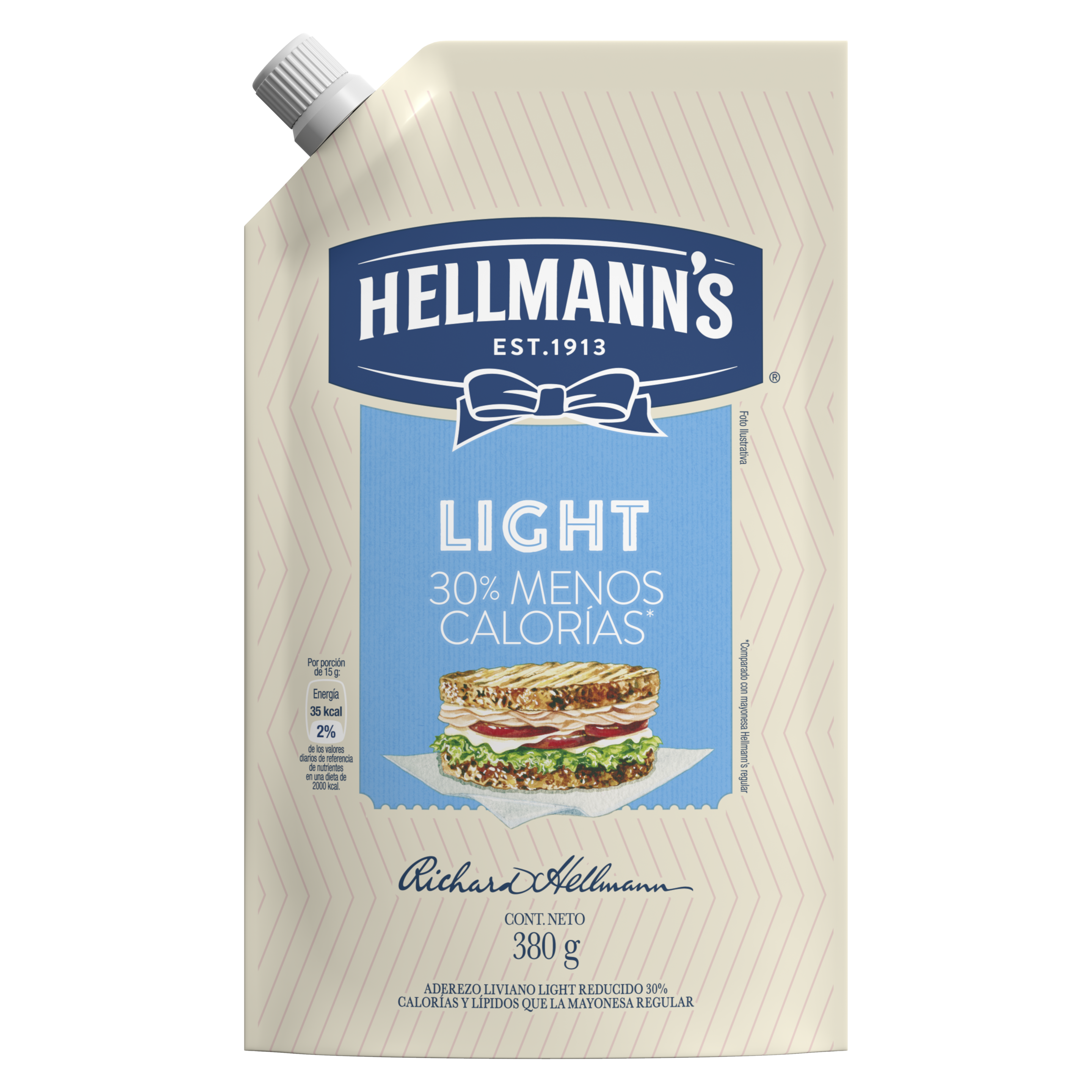 MAYONESA HELLMANN´S LIGHT packshot