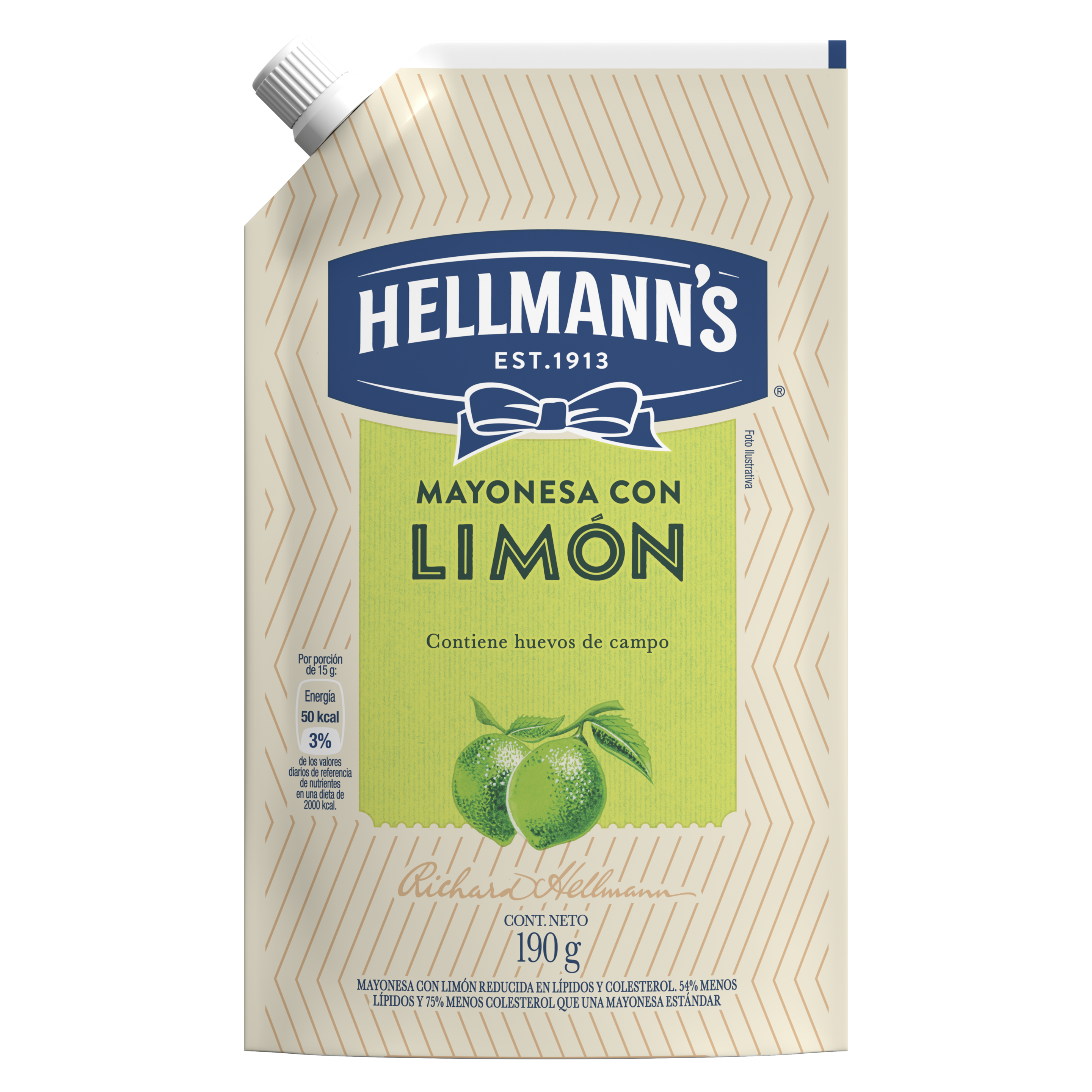 MAYONESA HELLMANN´S LIMON packshot