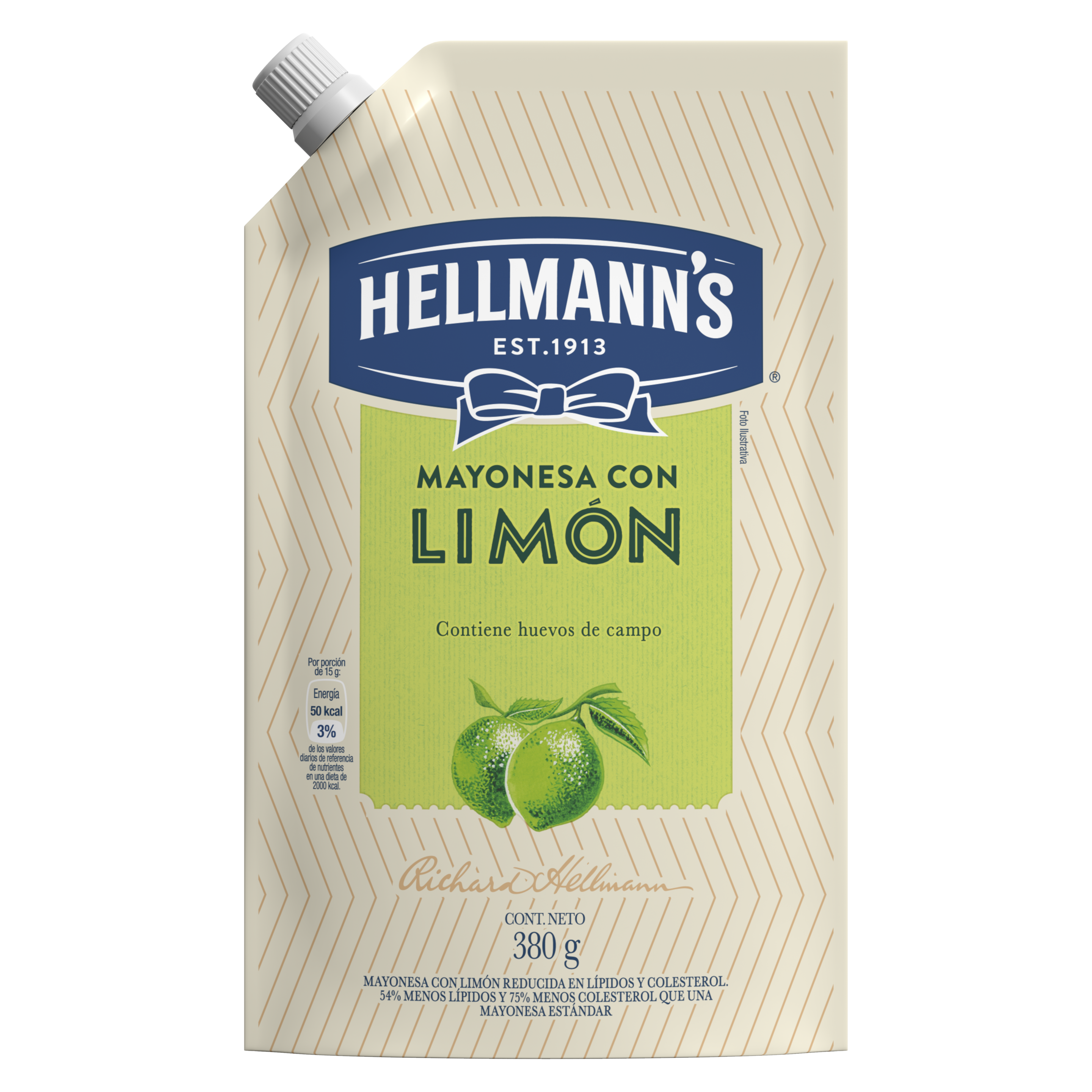 MAYONESA HELLMANN´S LIMON packshot