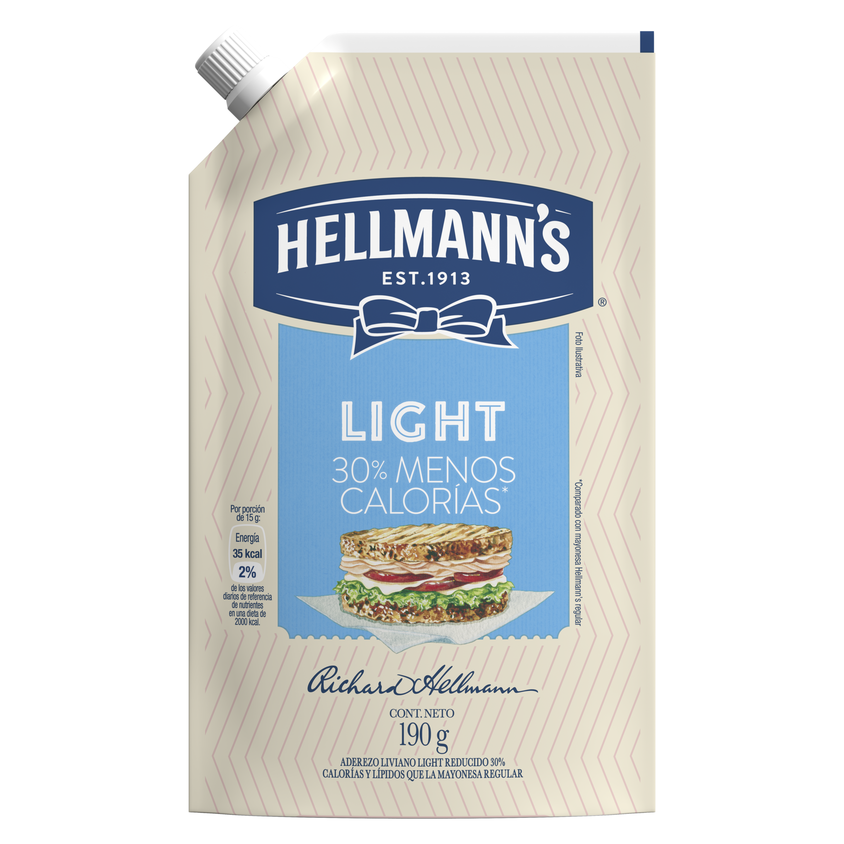 MAYONESA HELLMANN´S LIGHT packshot