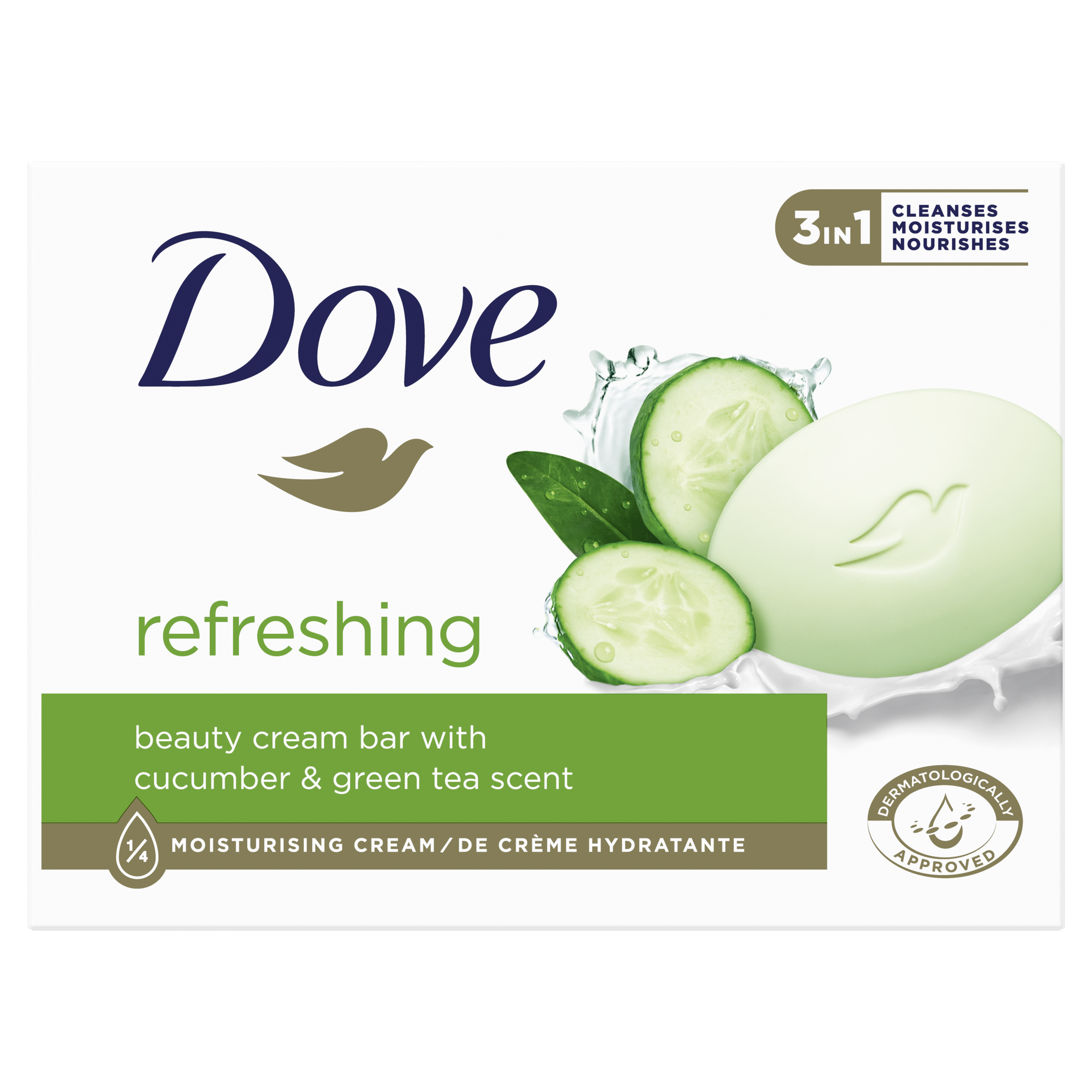 Dove Beauty Bar Refreshing Cucumber and Green Tea 90g
