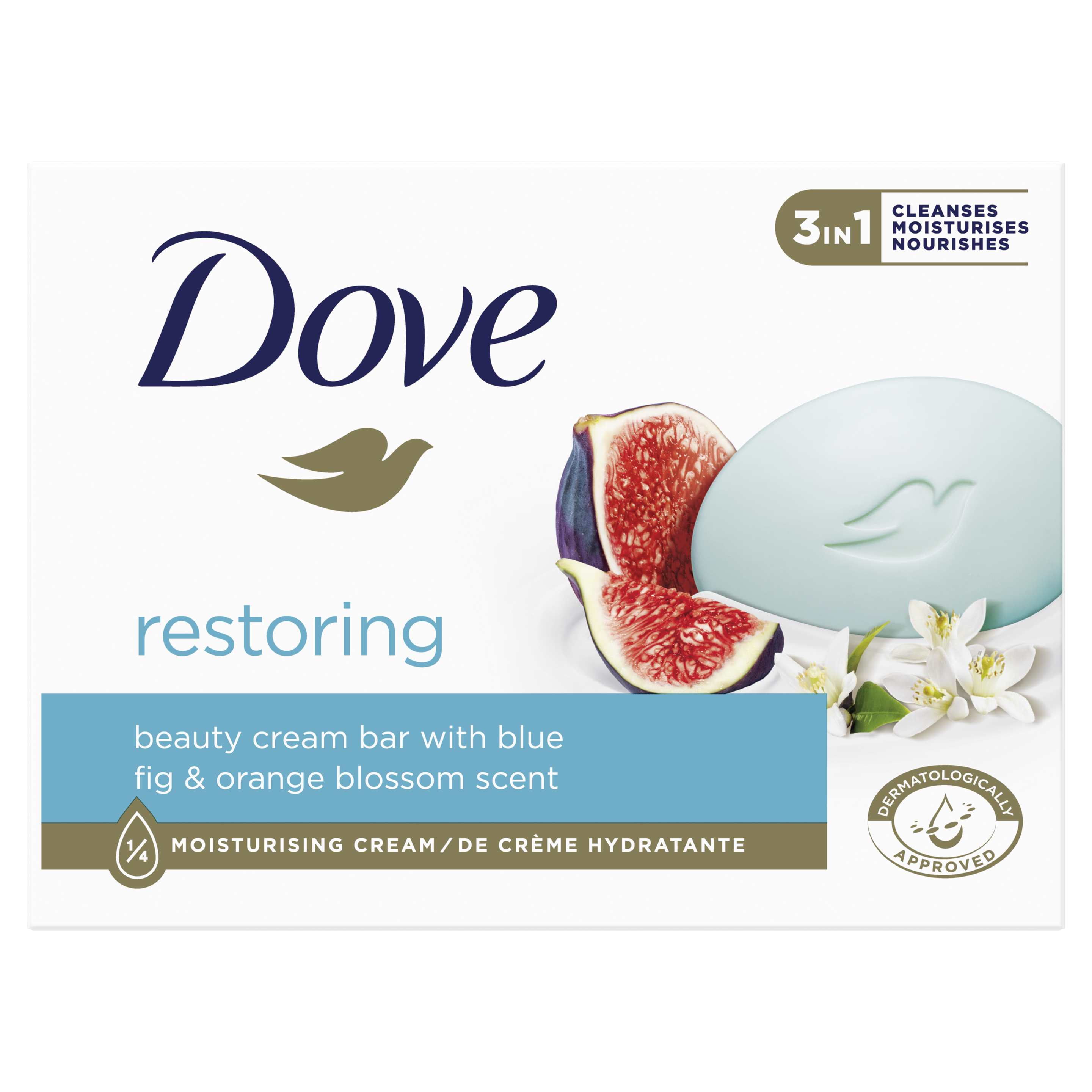 Dove Restoring Kremowa kostka myjąca 90g