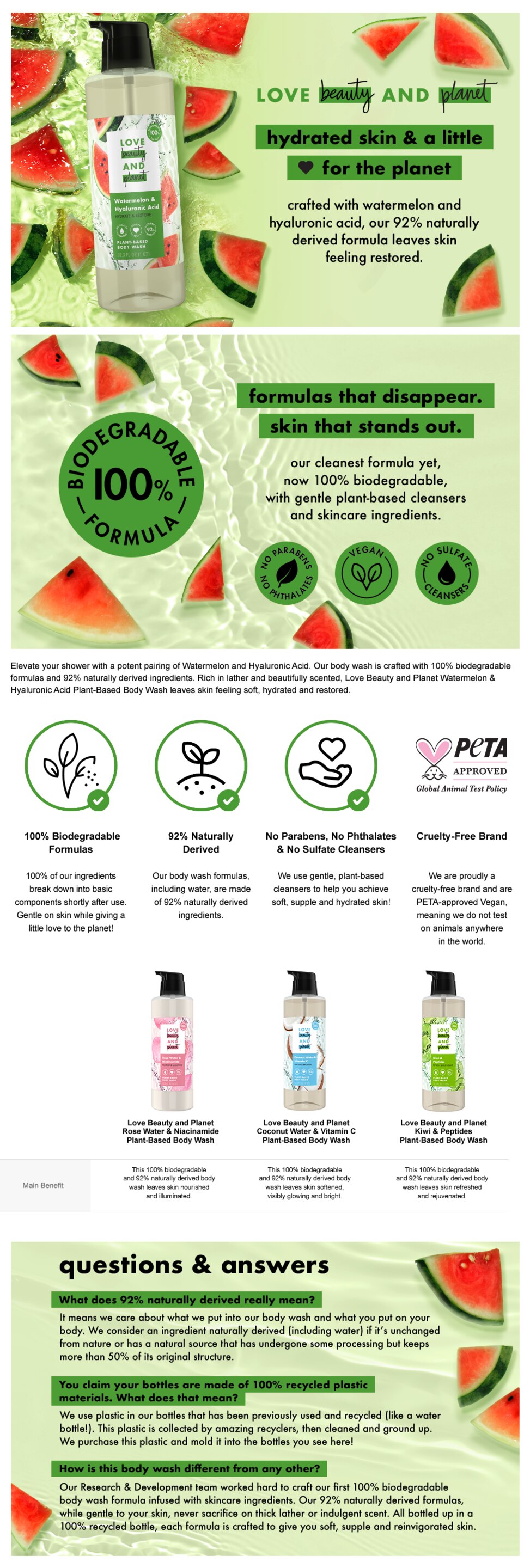 Product page