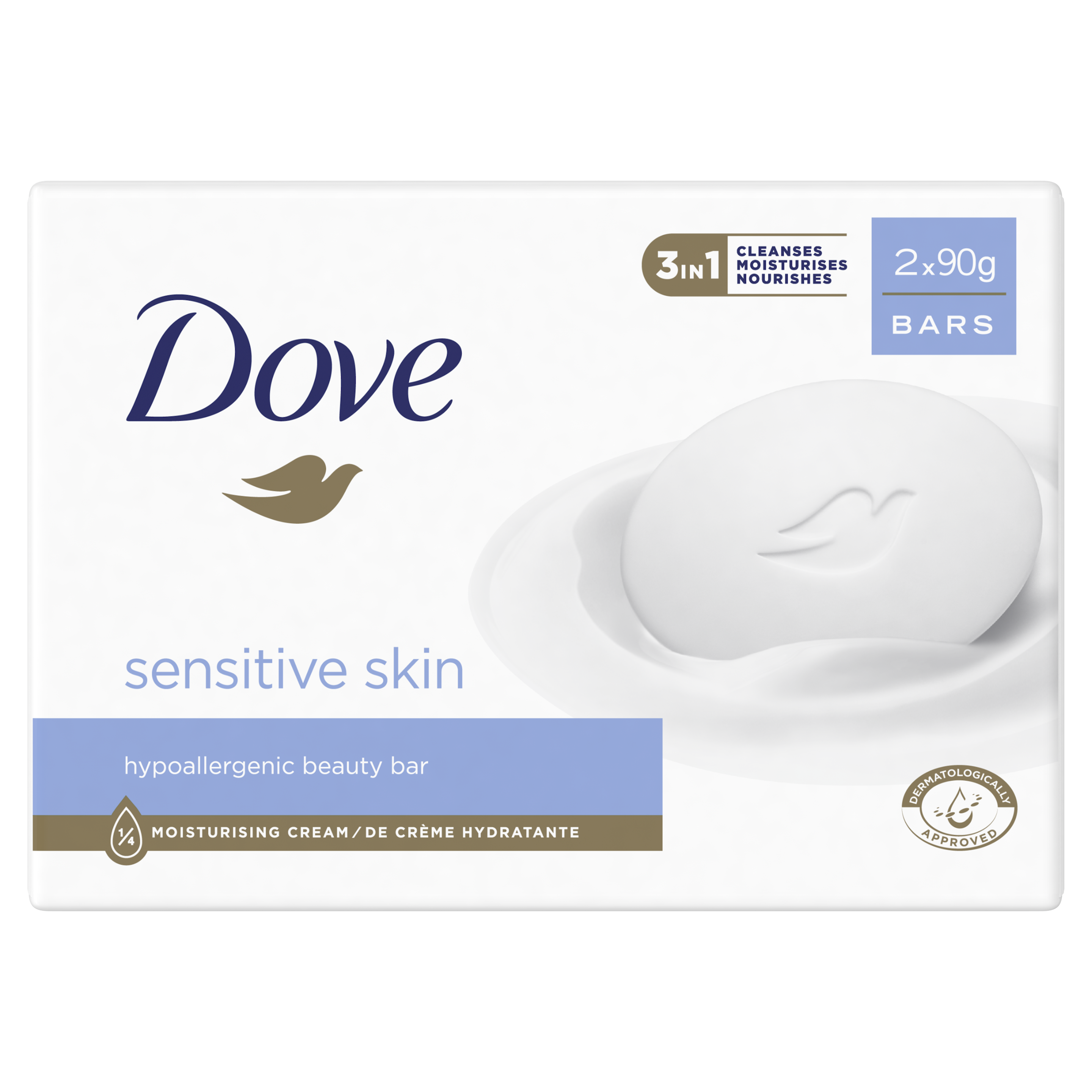 Dove Sensitive Skin Beauty Bar 90g