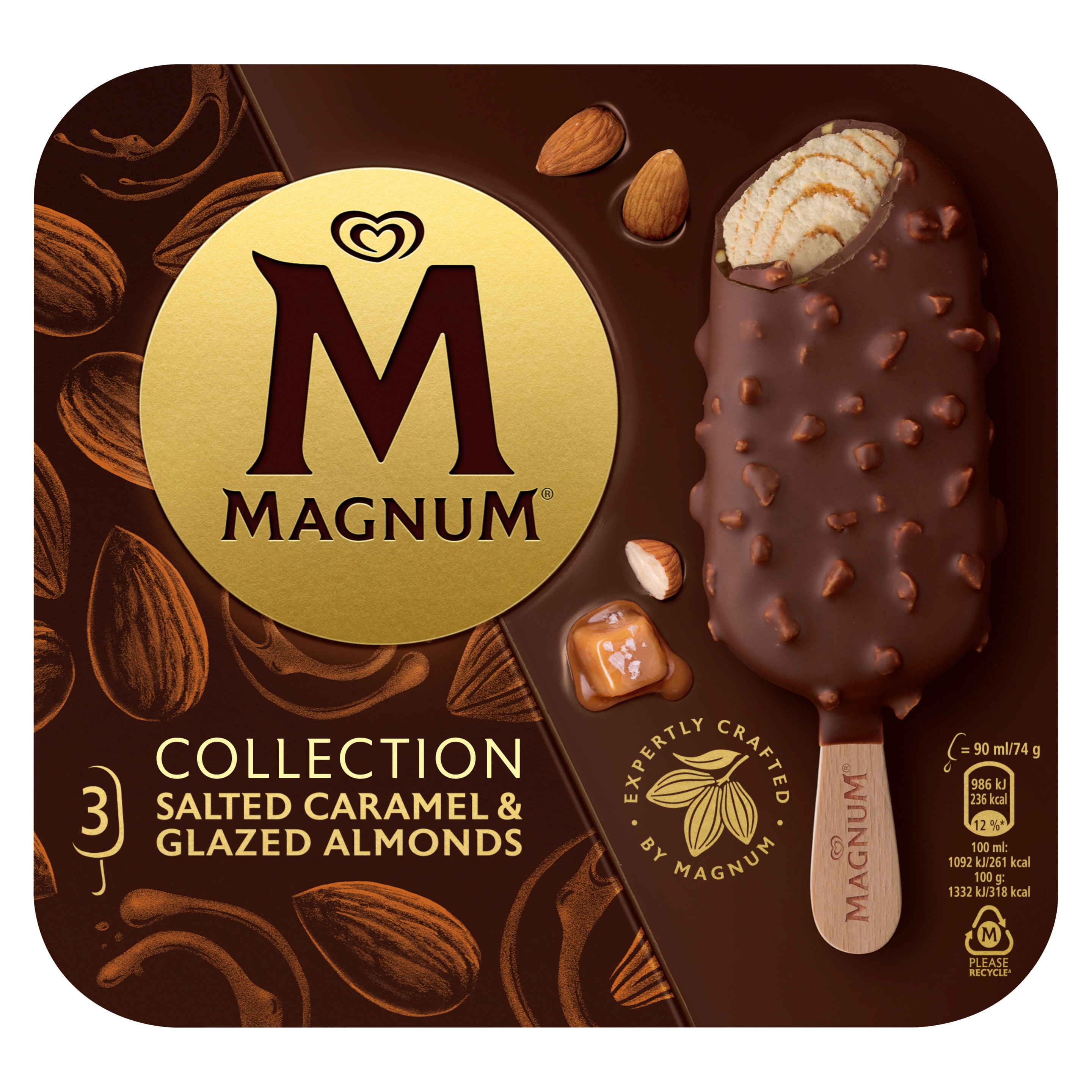 Magnum Salted Caramel & Glazed Almonds