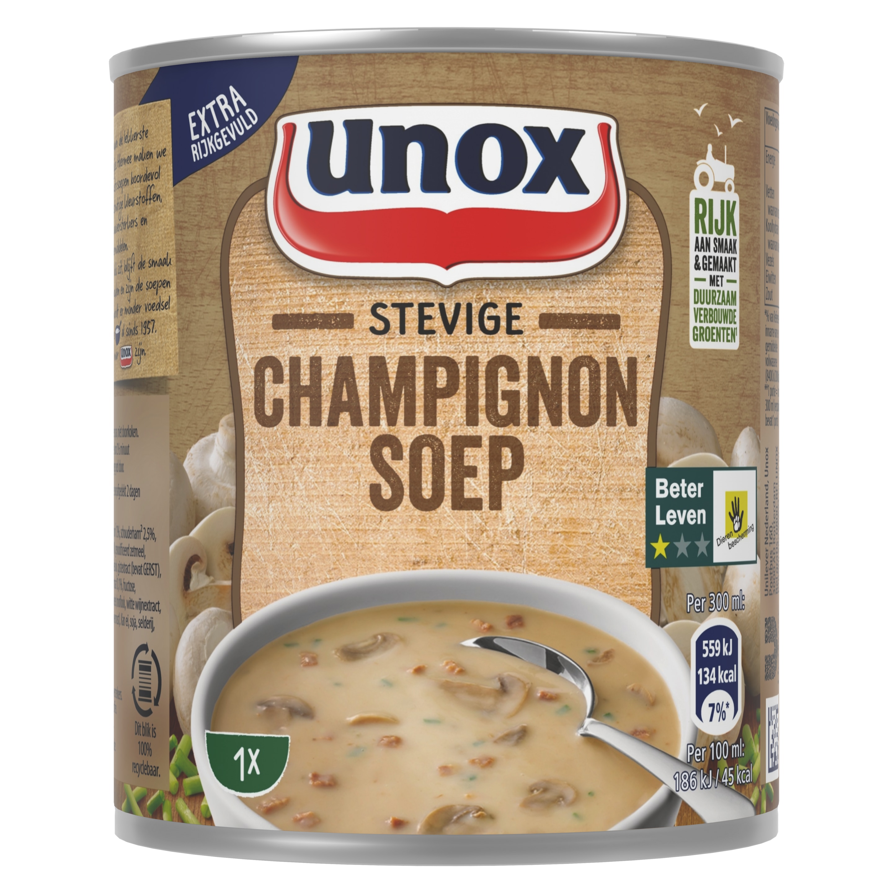 Unox Soep in blik Stevige Champignonsoep 300 ml