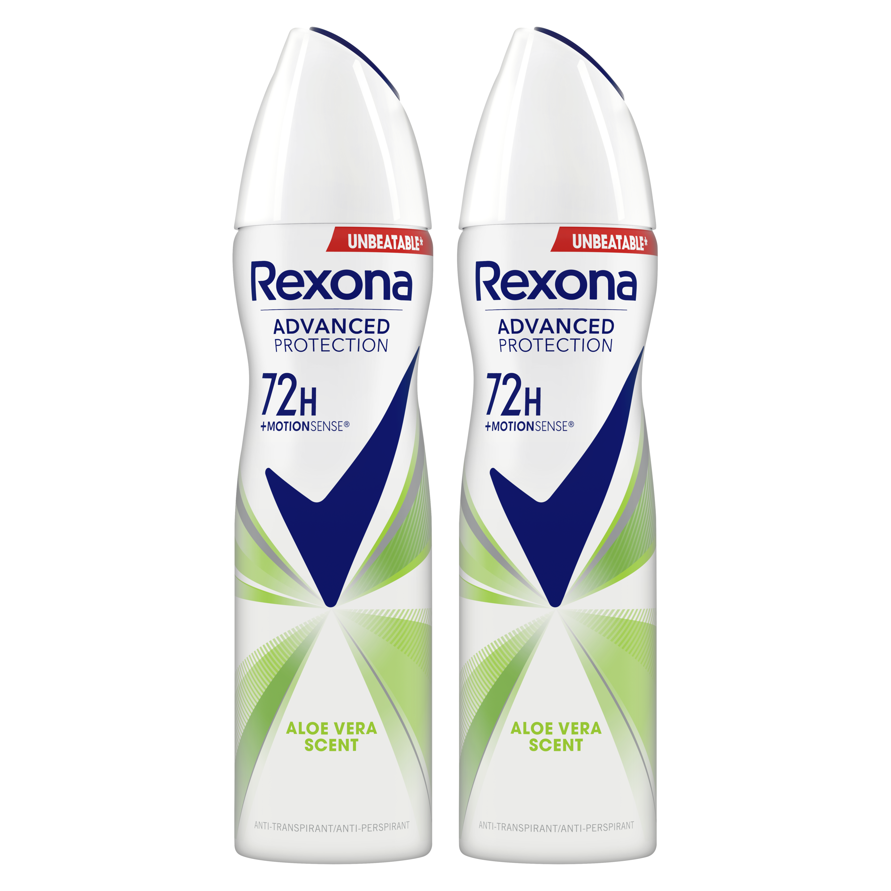 Rexona Aloe Vera Anti-transpirant duopack voor vrouwen 2 x 150ml