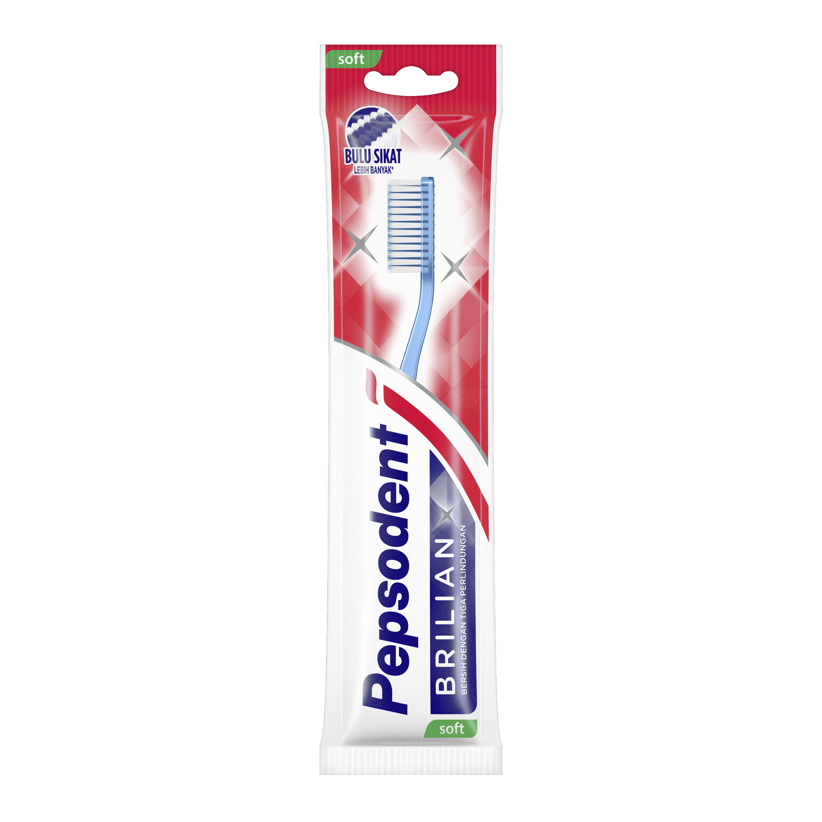 Sikat Gigi Pepsodent Brilian Soft