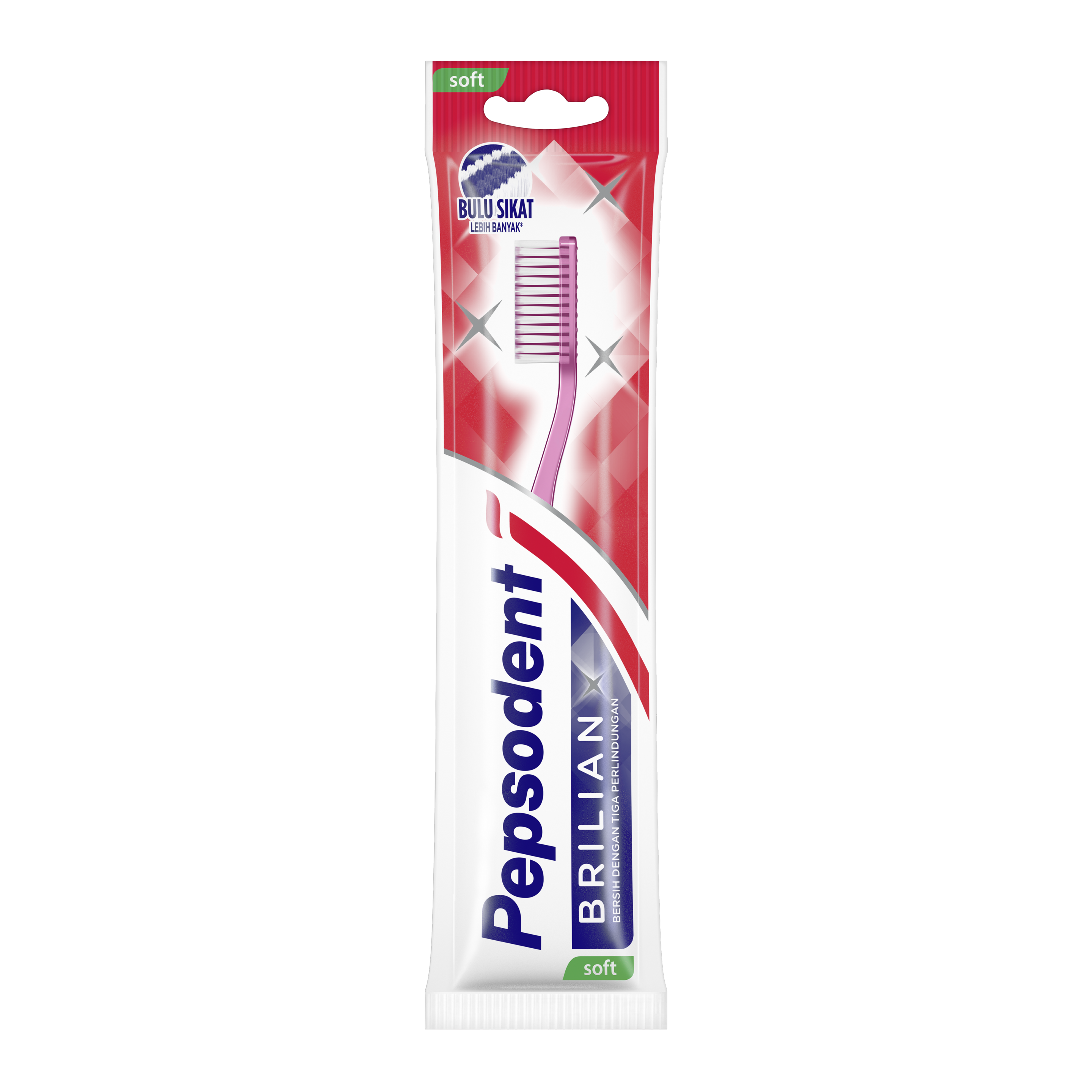 Sikat Gigi Pepsodent Brilian Soft