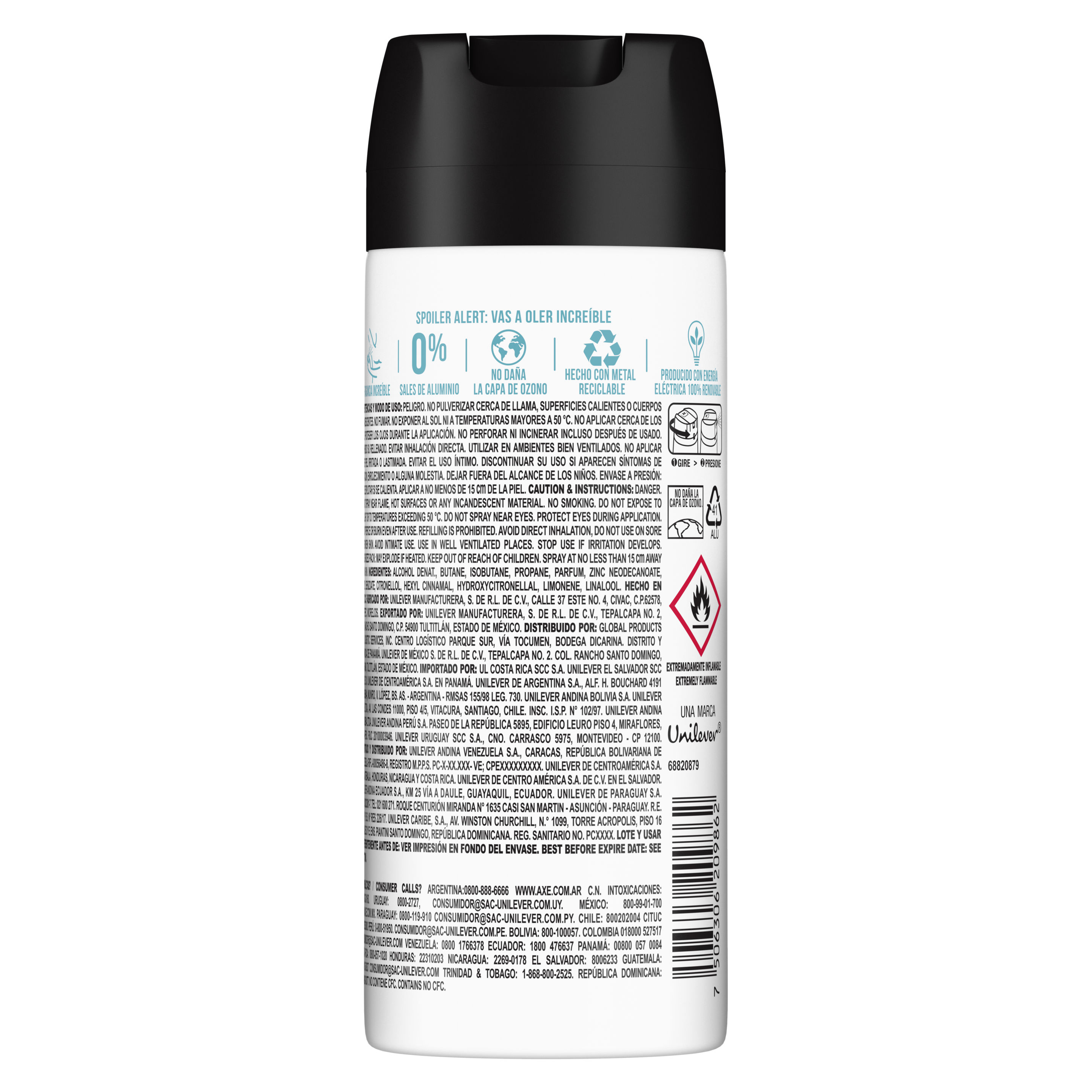 DESODORANTE EN AEROSOL ANARCHY FRESH MUJER 150 ml