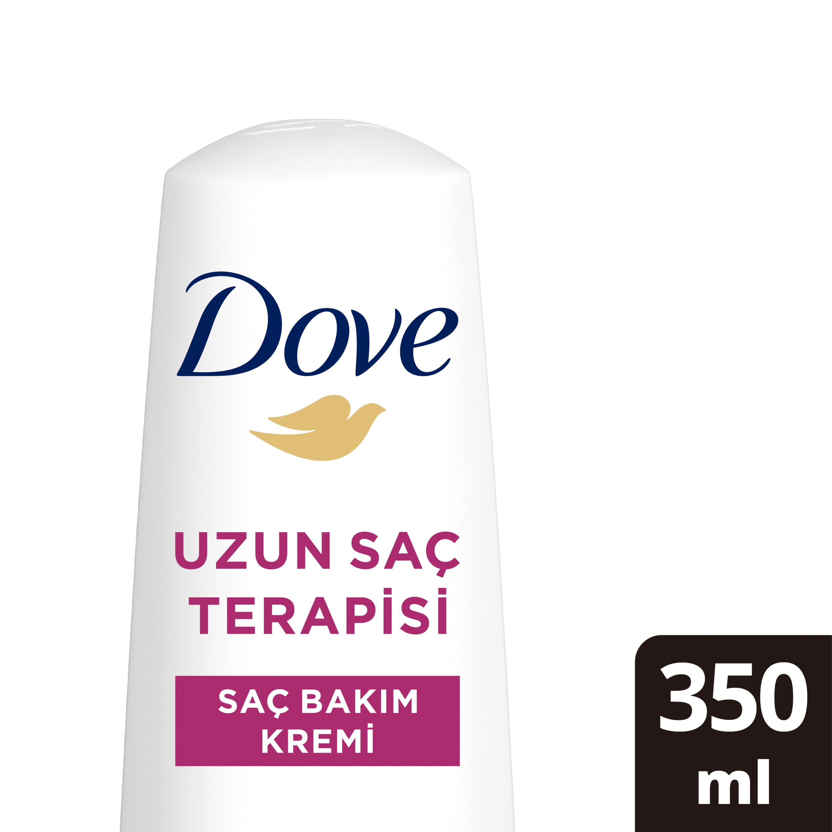 Dove  Saç Bakım Kremi  Uzun Saç Terapisi Uzun Yıpranmış Saçlar İçin 350 ml