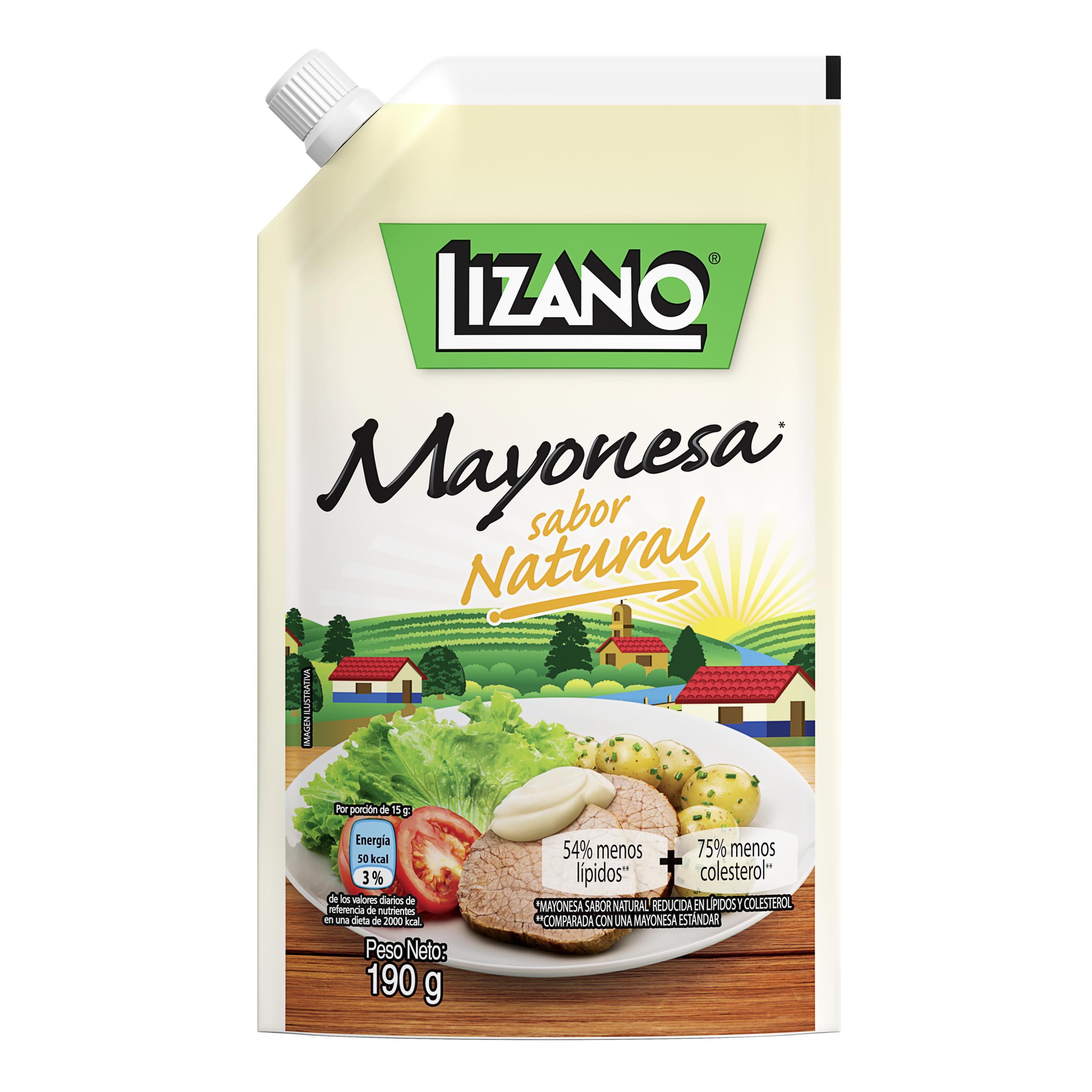 Mayonesa Lizano Natural Lizano packshot