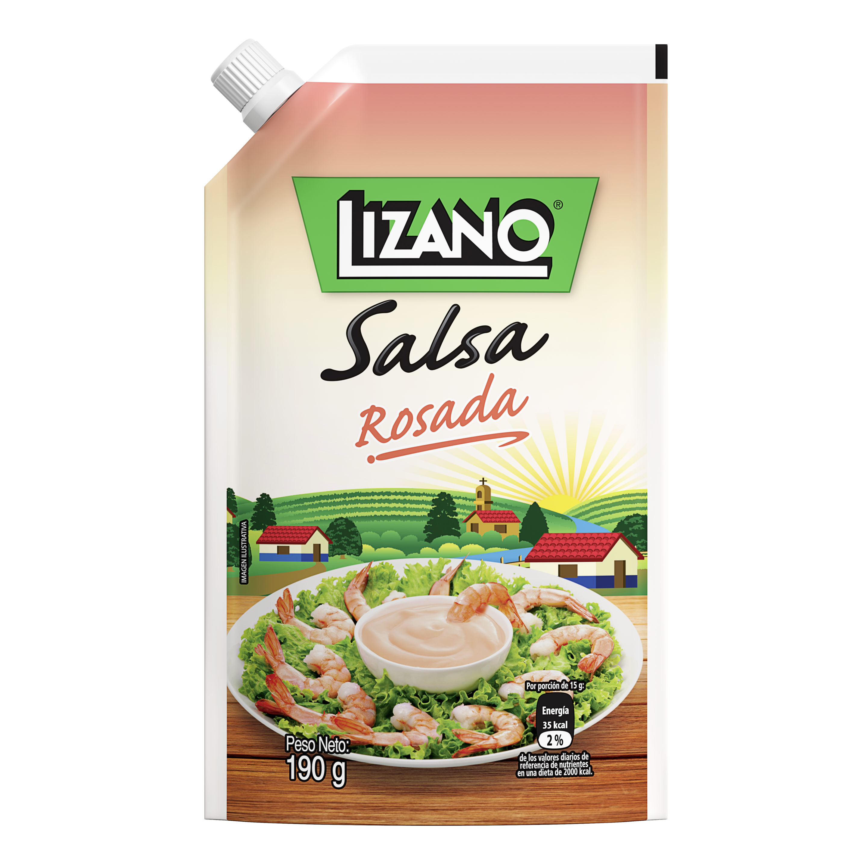 Lizano Salsa Rosada 190 G packshot