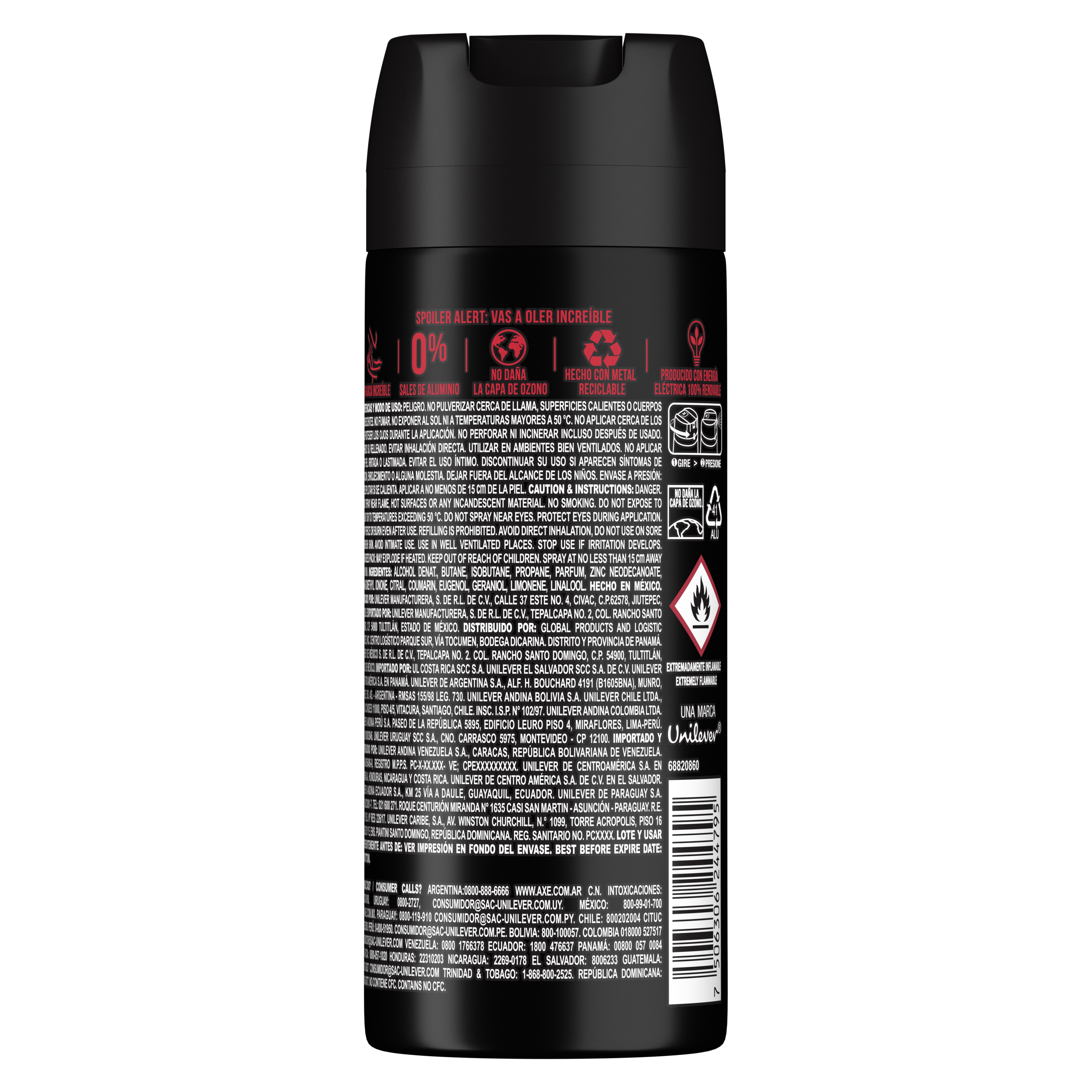 DESODORANTE EN AEROSOL INTENSE 150 ml