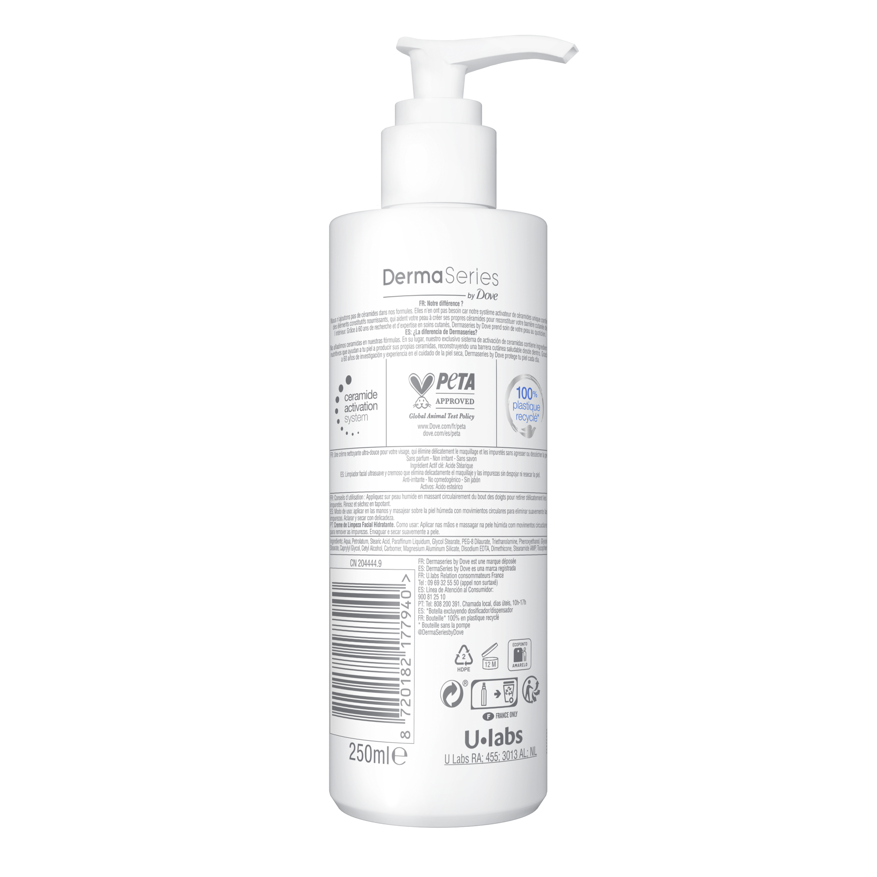 Crema de Limpeza Facial Hidratante