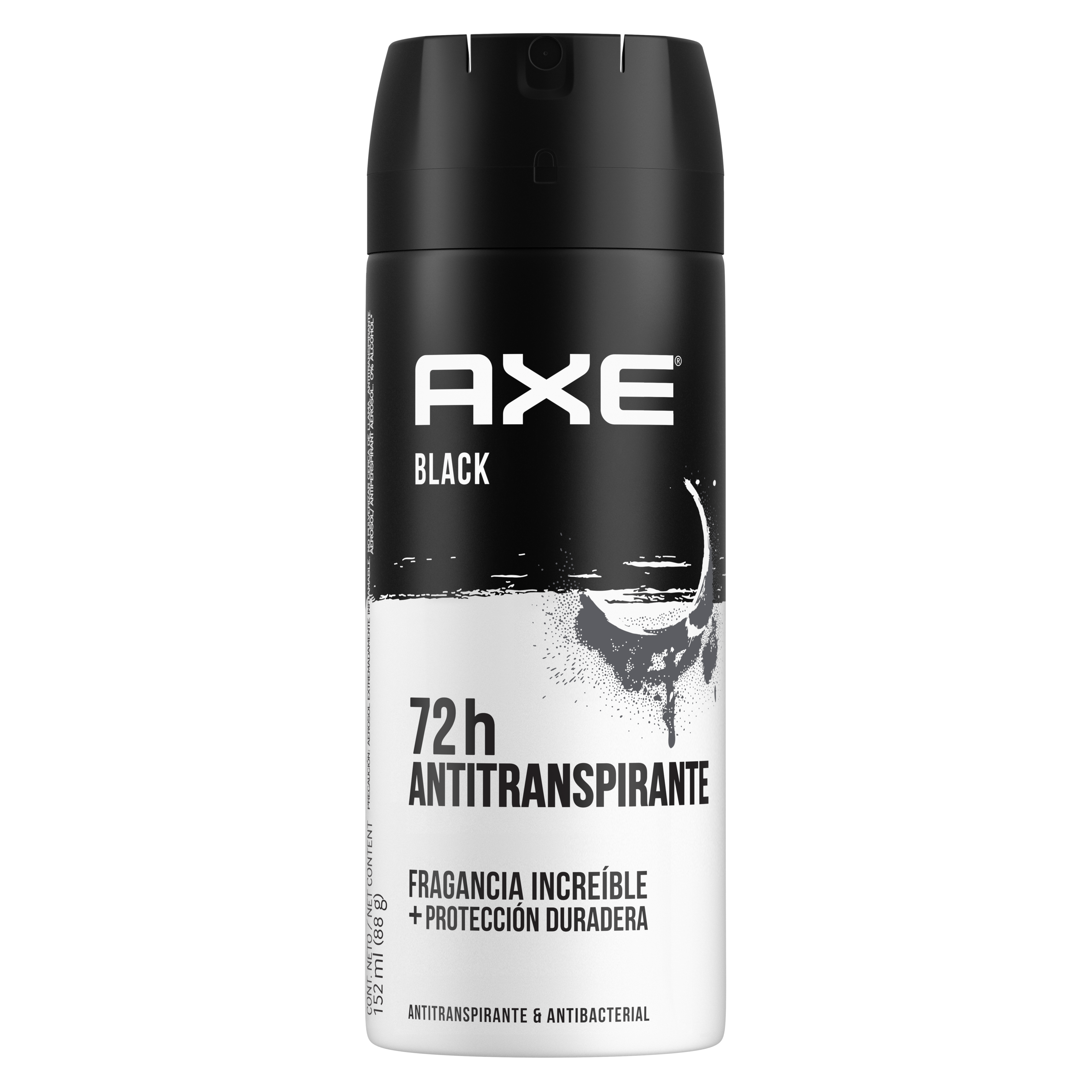 Imagen de aerosol Axe Desodorante Antitranspirante Black 152ml