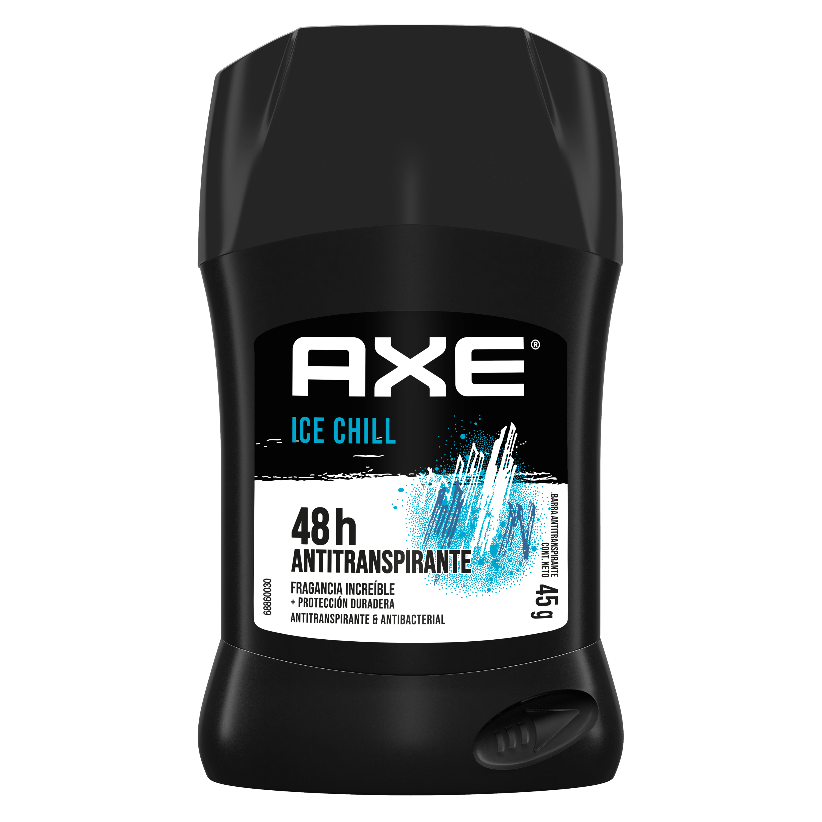 Antitranspirante en barra para hombre Axe Ice Chill 45 g con suave deslisamiento