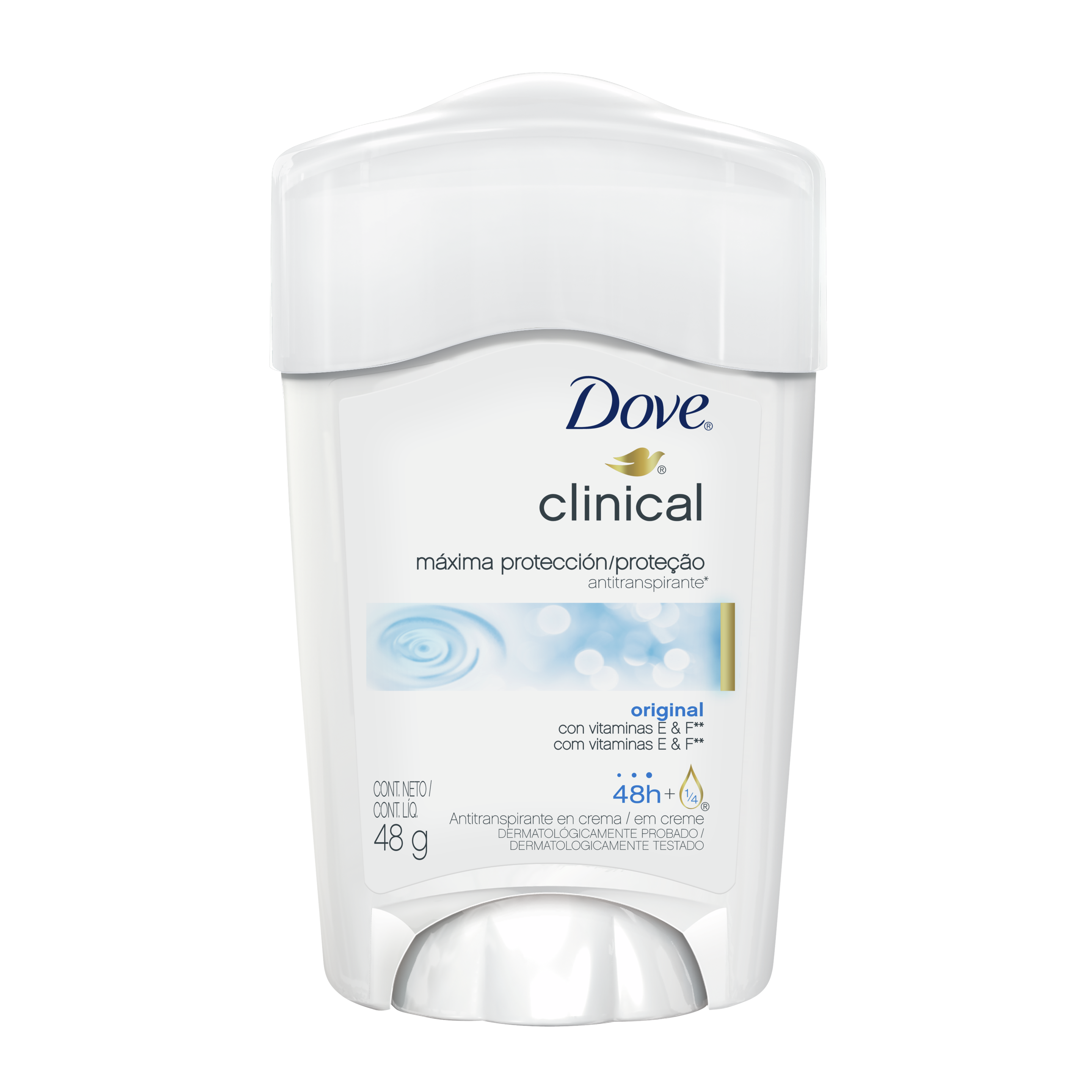 Desodorante Dove Clinical en crema 48 gr