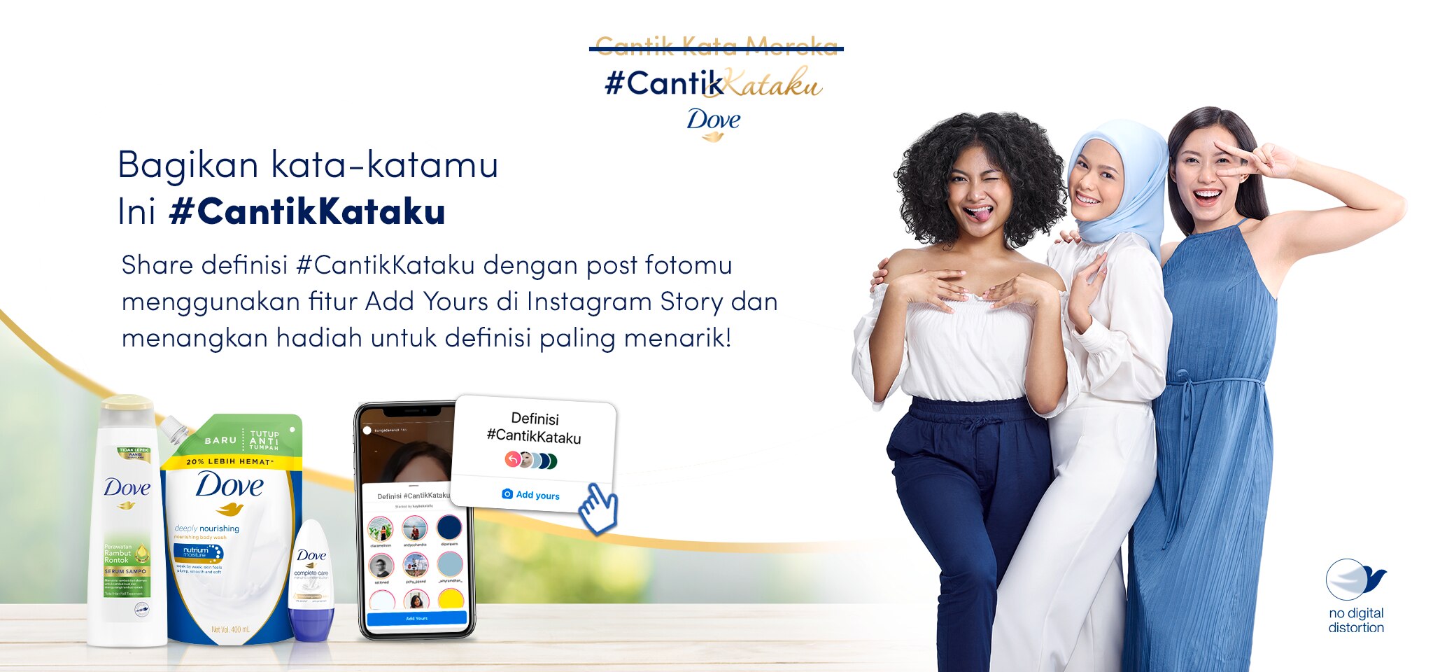 dove #CantikKataku